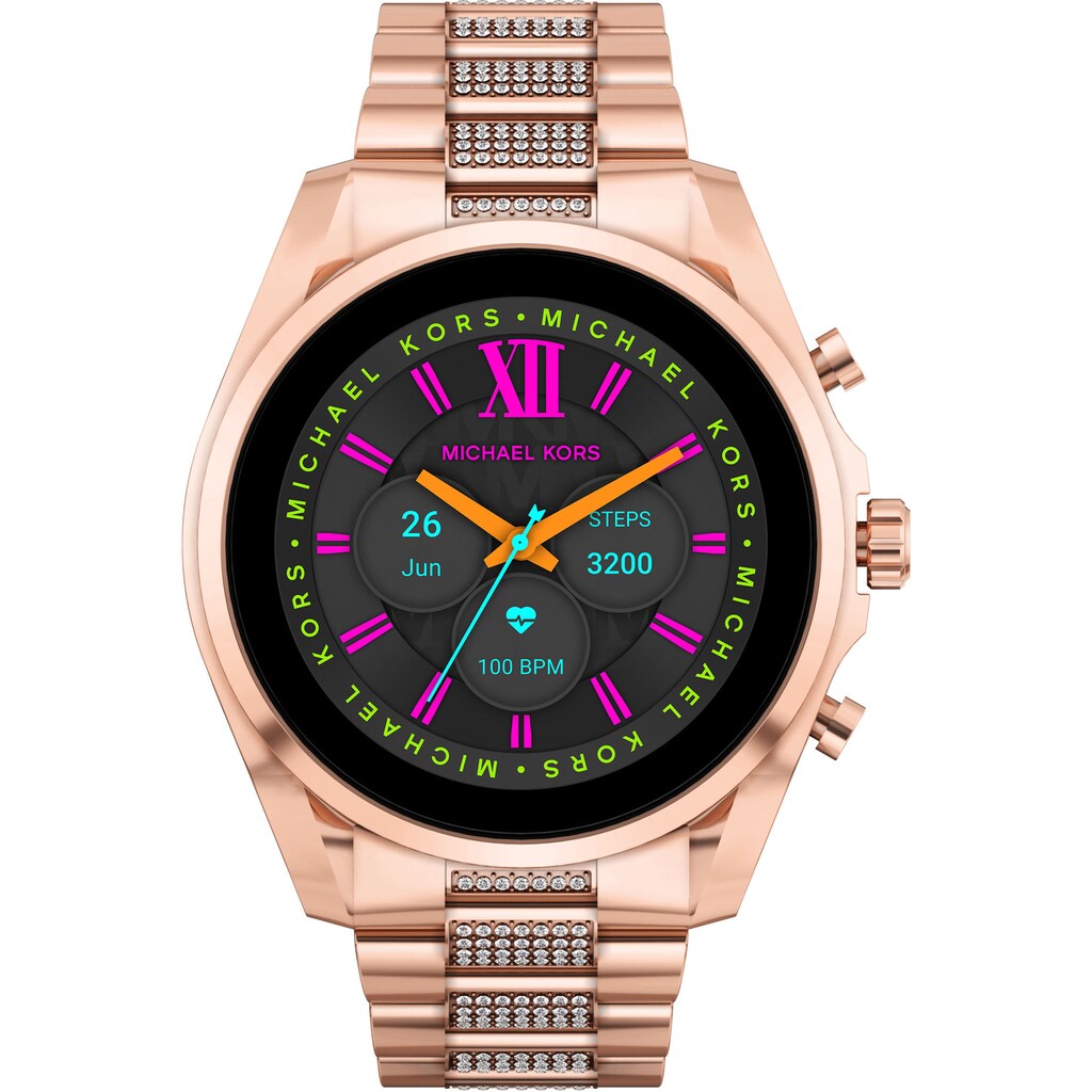 MICHAEL KORS ACCESS Smartwatch »BRADSHAW (GEN 6), MKT5135«, (Wear OS by Google)