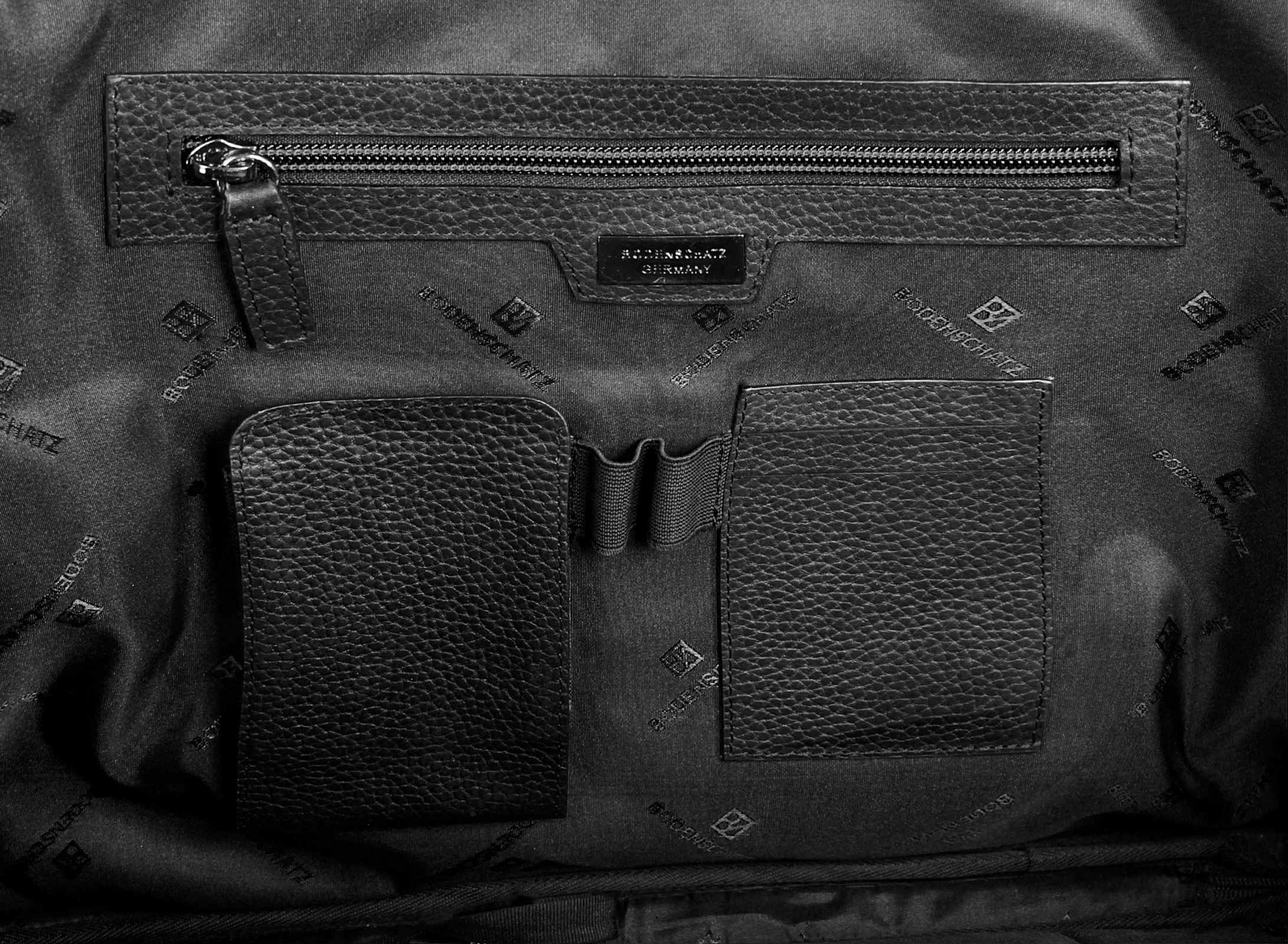 BODENSCHATZ Aktentasche echt Leder