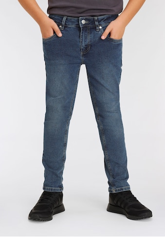 KIDSWORLD Stretch-Jeans »mit siauras Bein«