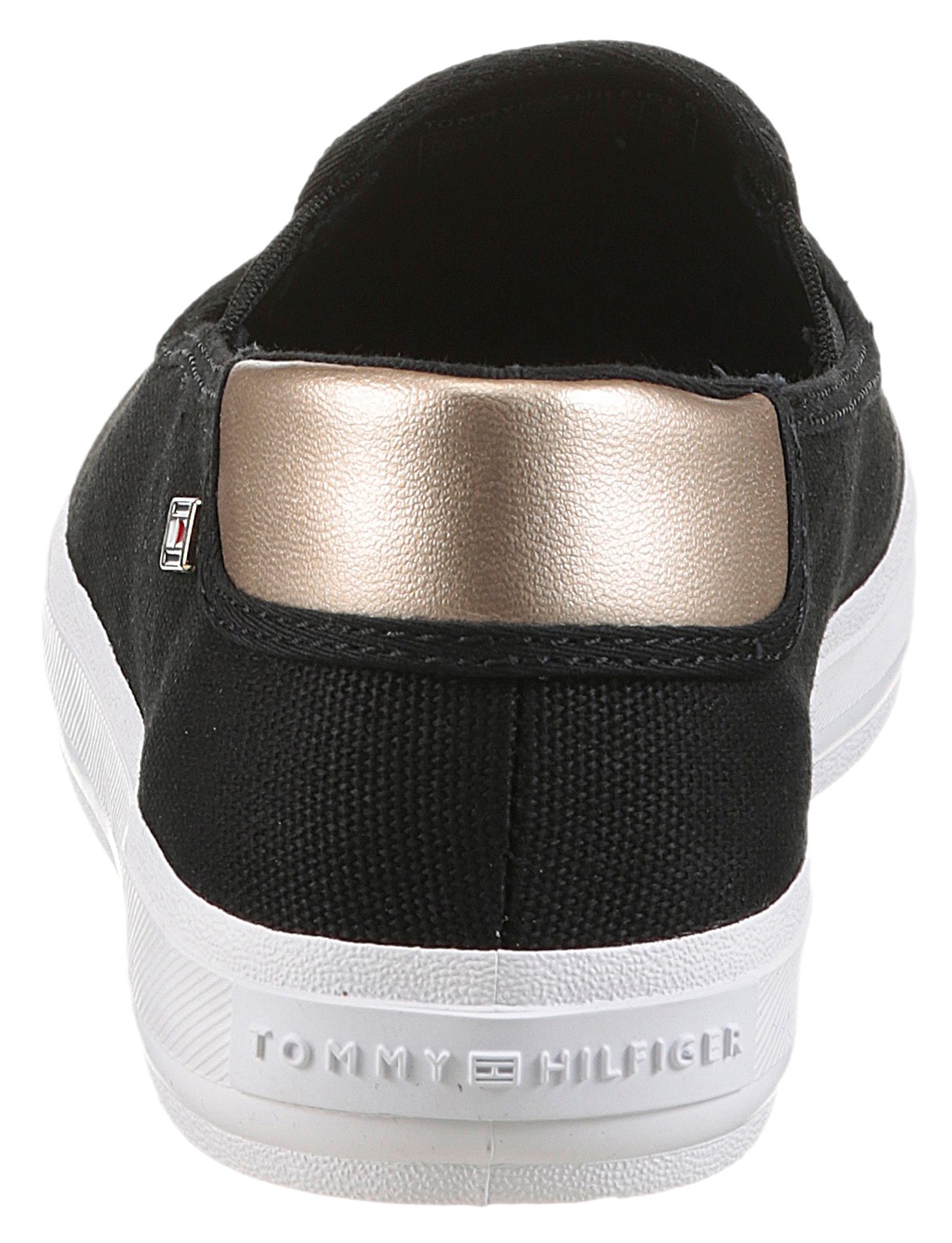 Tommy Hilfiger Slip-On Sneaker "VULC CANVAS SLIP-ON SNEAKER", Plateau, Frei günstig online kaufen