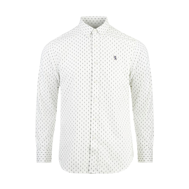 GIORDANO Langarmhemd, mit dezenter Markenstickerei ▷ kaufen | BAUR
