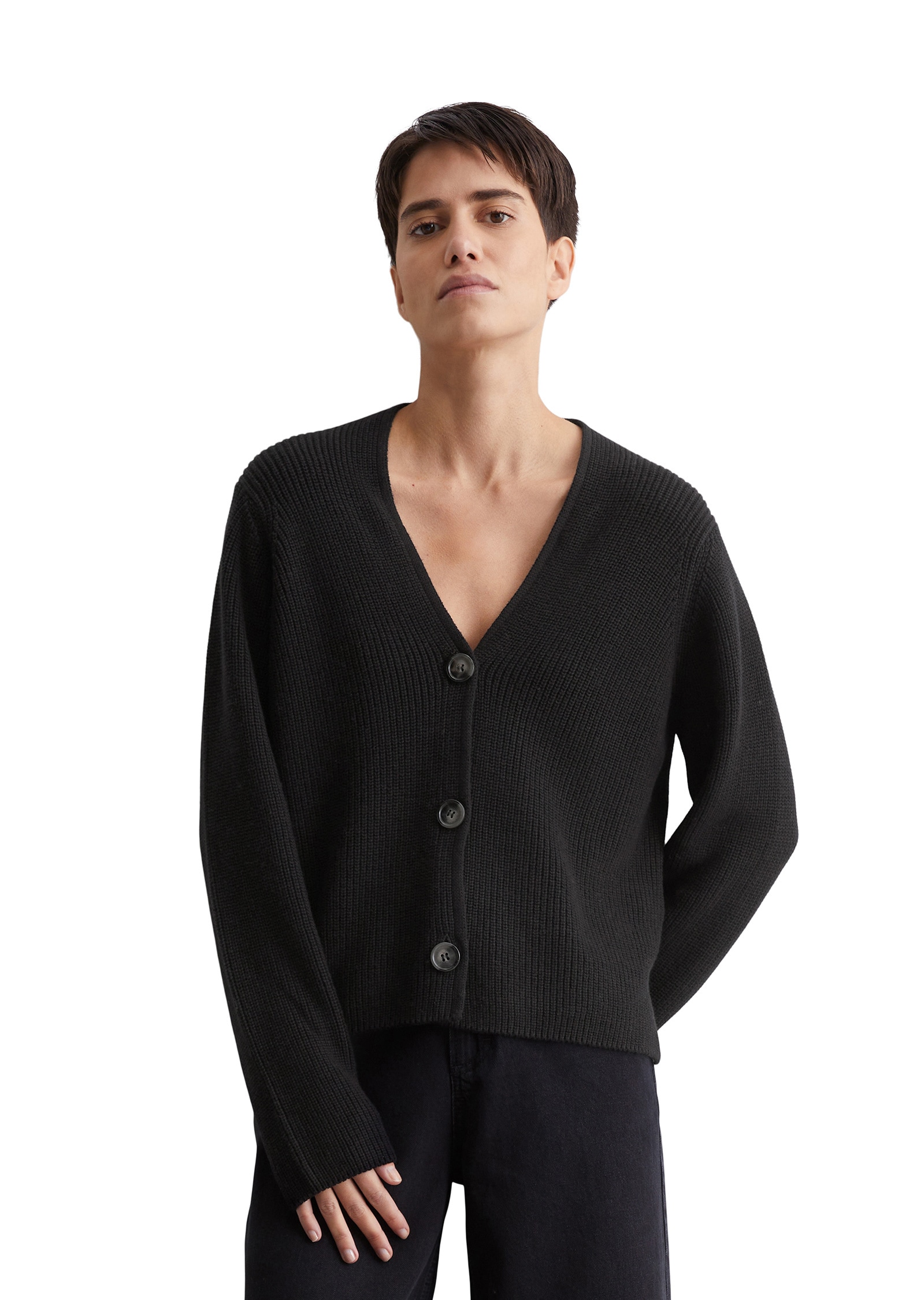 Cardigan »aus Heavy-Weight-Organic-Cotton«