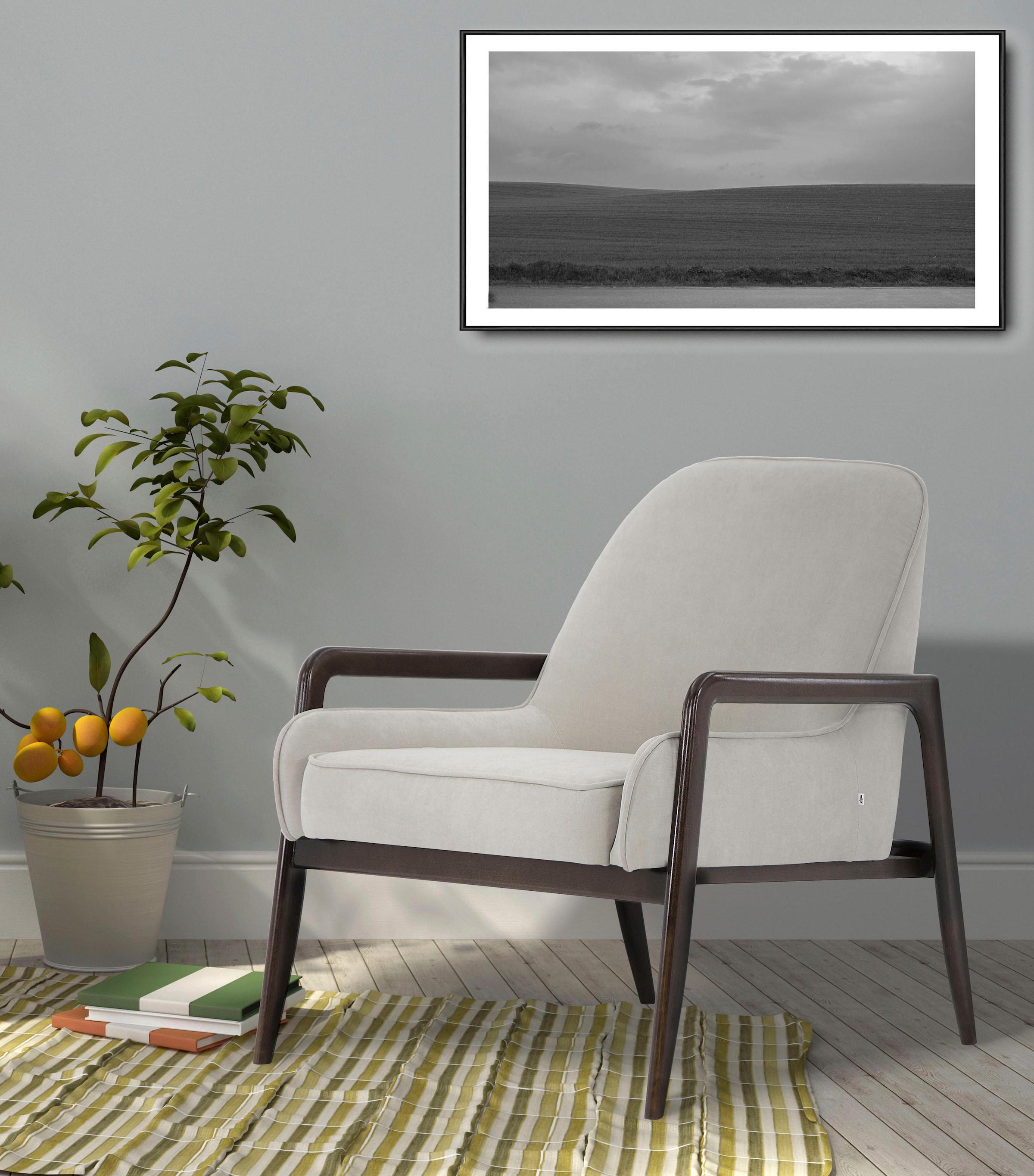 Home affaire Sessel "Braga" wahlweise mit Gestell aus Eiche in dunkel oder günstig online kaufen