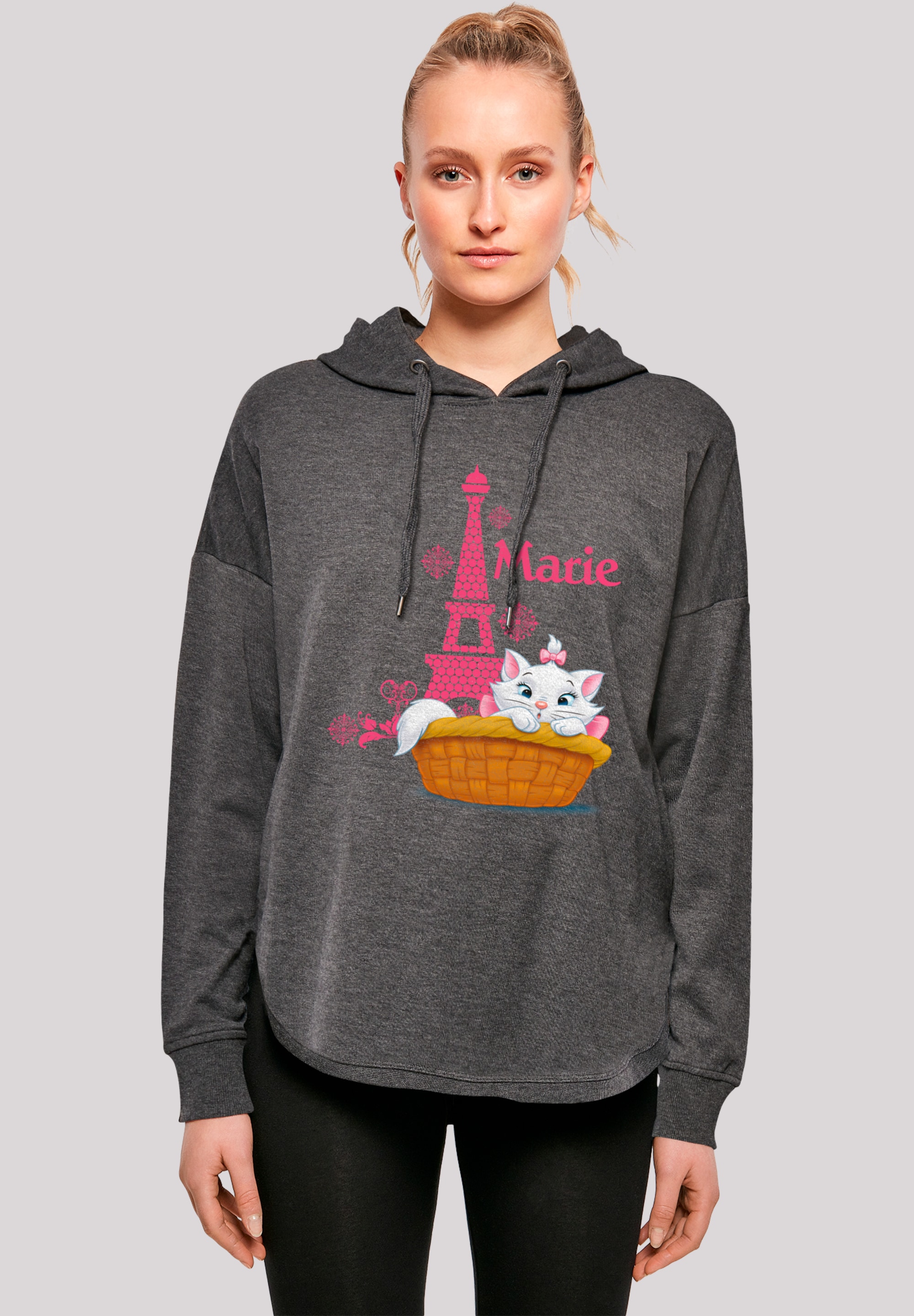 F4NT4STIC Kapuzenpullover "Disney Aristocats Marie Eiffel tower Basket", Pr günstig online kaufen