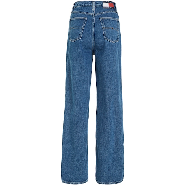 Tommy Jeans Weite Jeans »CLAIRE HGH WD BH4116«, mit Tommy Jeans Logo-Badge  für kaufen | BAUR