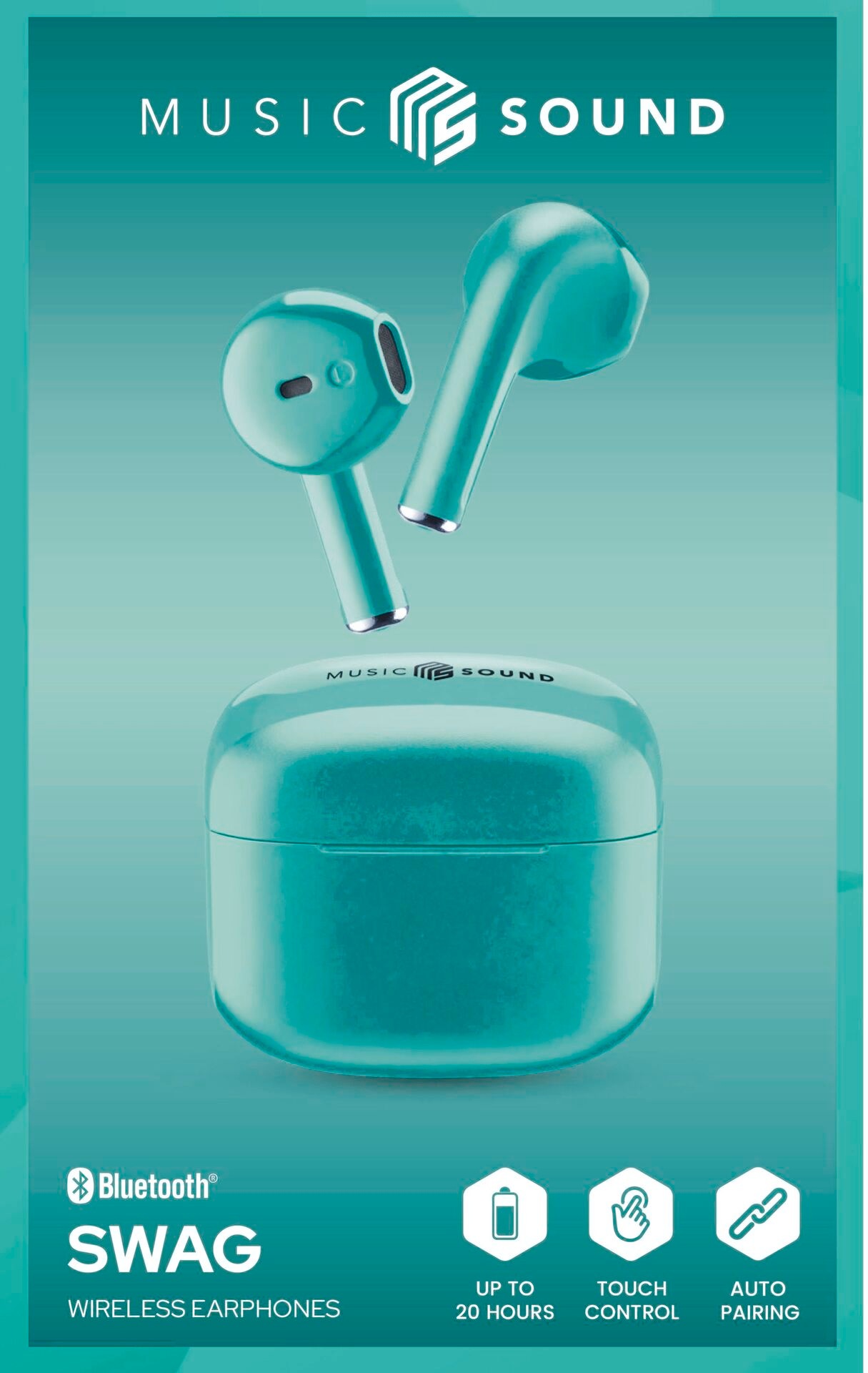 Cellularline wireless In-Ear-Kopfhörer »SWAG BT Kopfhörer MS«