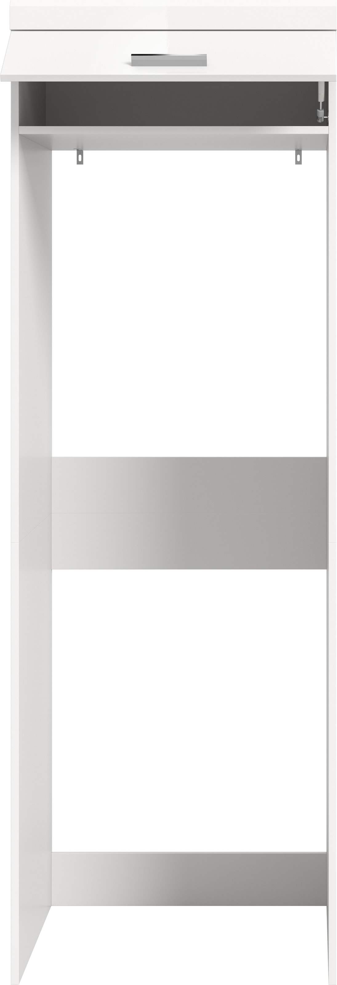 welltime Waschmaschinenumbauschrank »SIENA, Breite 66 cm, für Waschmaschine & Trockner, 1 Klappe, MDF-Front« Überbauschrank, Umbauschrank, Badschrank, Hauswirtschaftsschrank