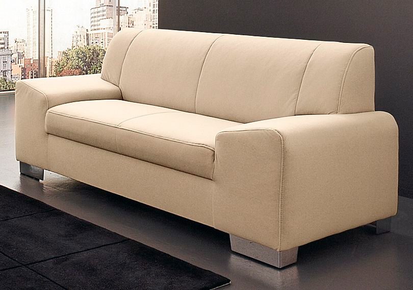 DOMO collection 2-Sitzer "Alisson kubische Formensprache mit abgerundeten Details, Breite 164cm" fester Sitzkomfort