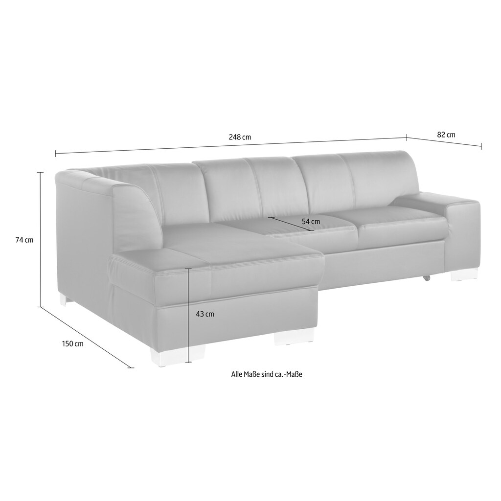 DOMO collection Ecksofa »Star«