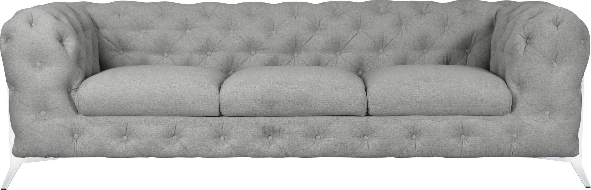 Home affaire Chesterfield-Sofa "Amaury" aufwändige Knopfheftung, moderne Ch günstig online kaufen