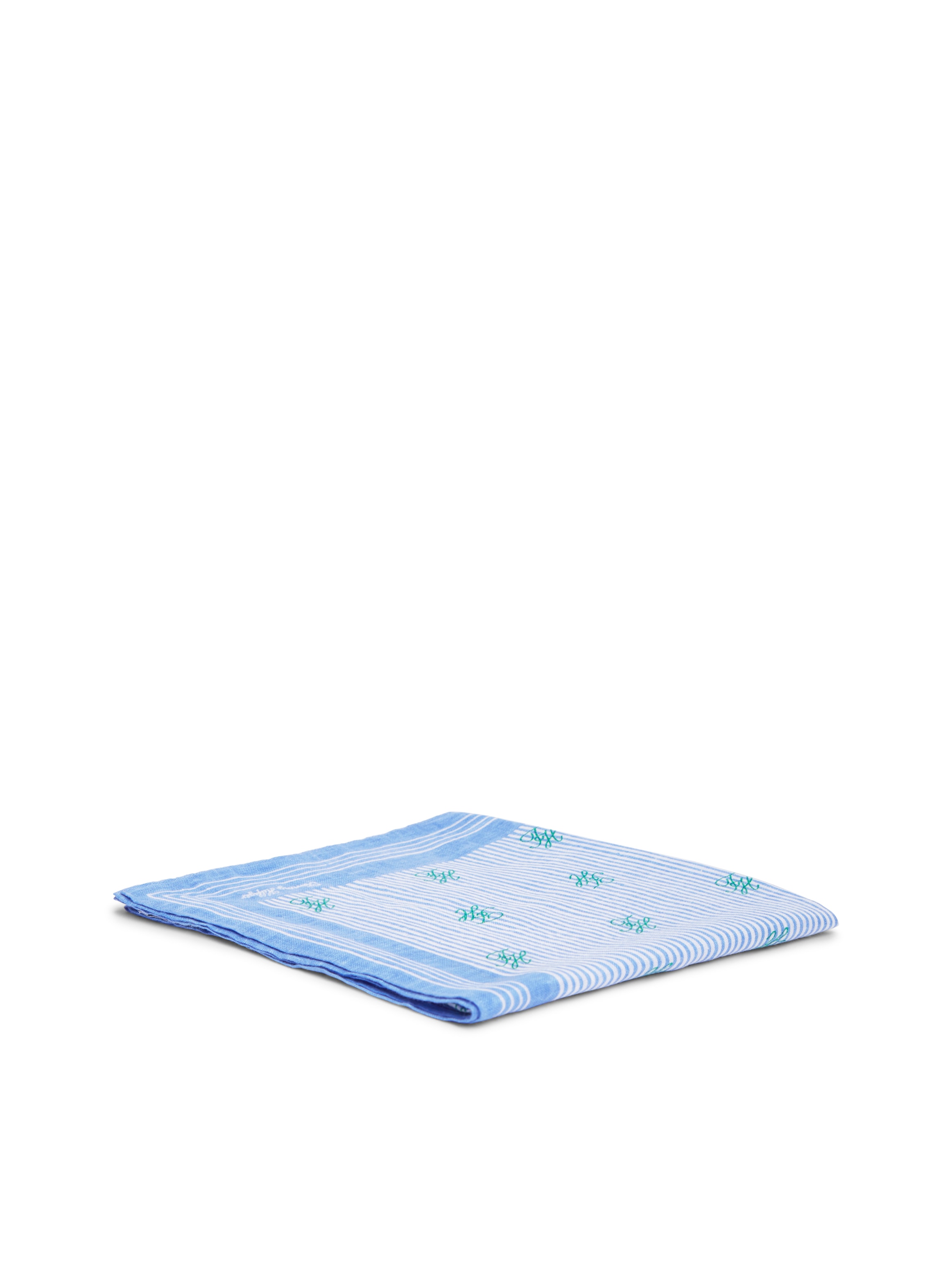 Tommy Hilfiger Seidentuch »TH SCRIPT MONOGRAM LINEN SQUARE«