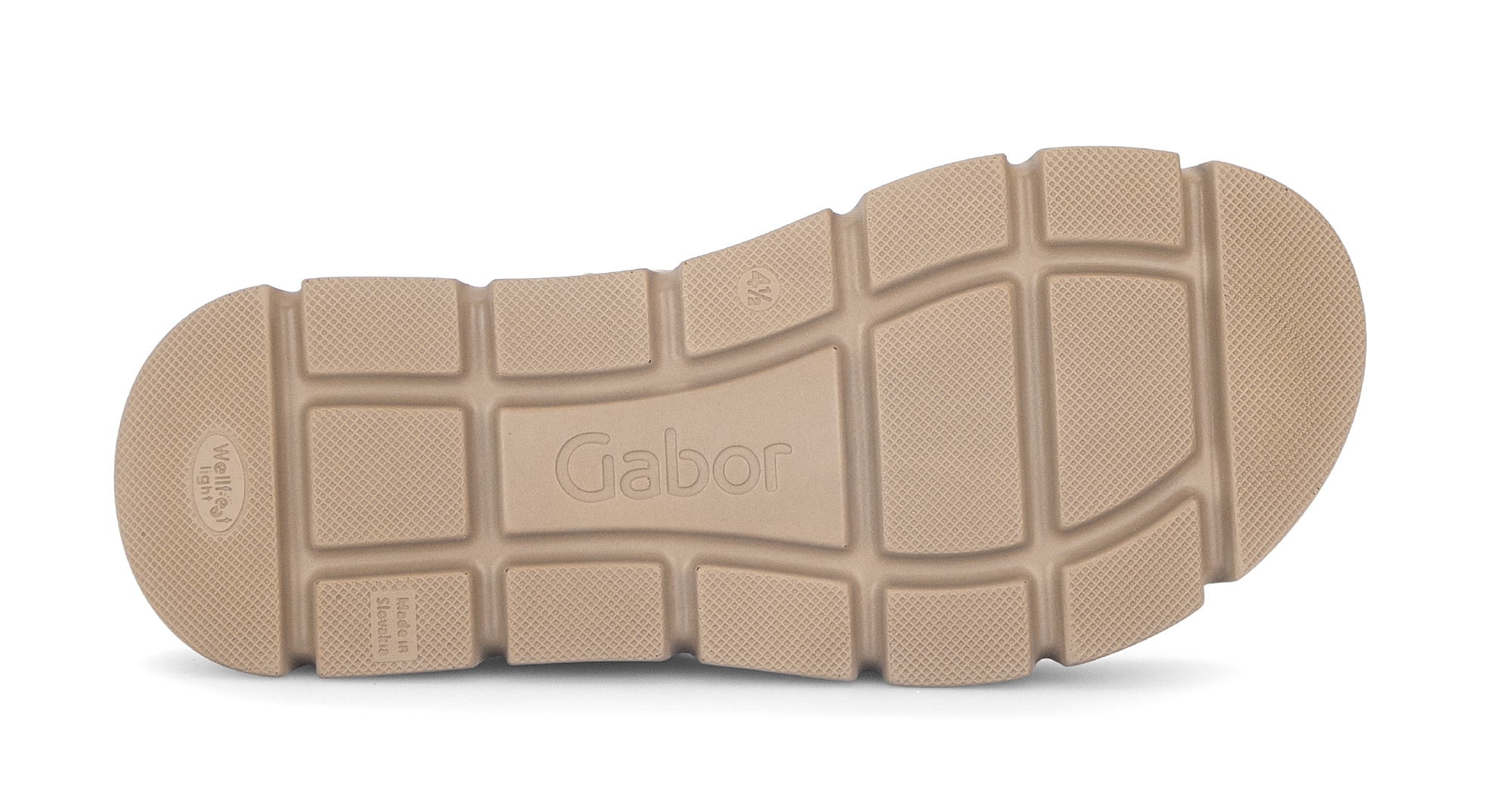 Gabor Keilsandalette  , Plateau, Sommerschuh, Riemchensandale mit Kreuzbandage