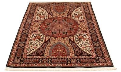 Teppich »Täbriz 50 Raj Teppich handgeknüpft mehrfarbig«, rechteckig