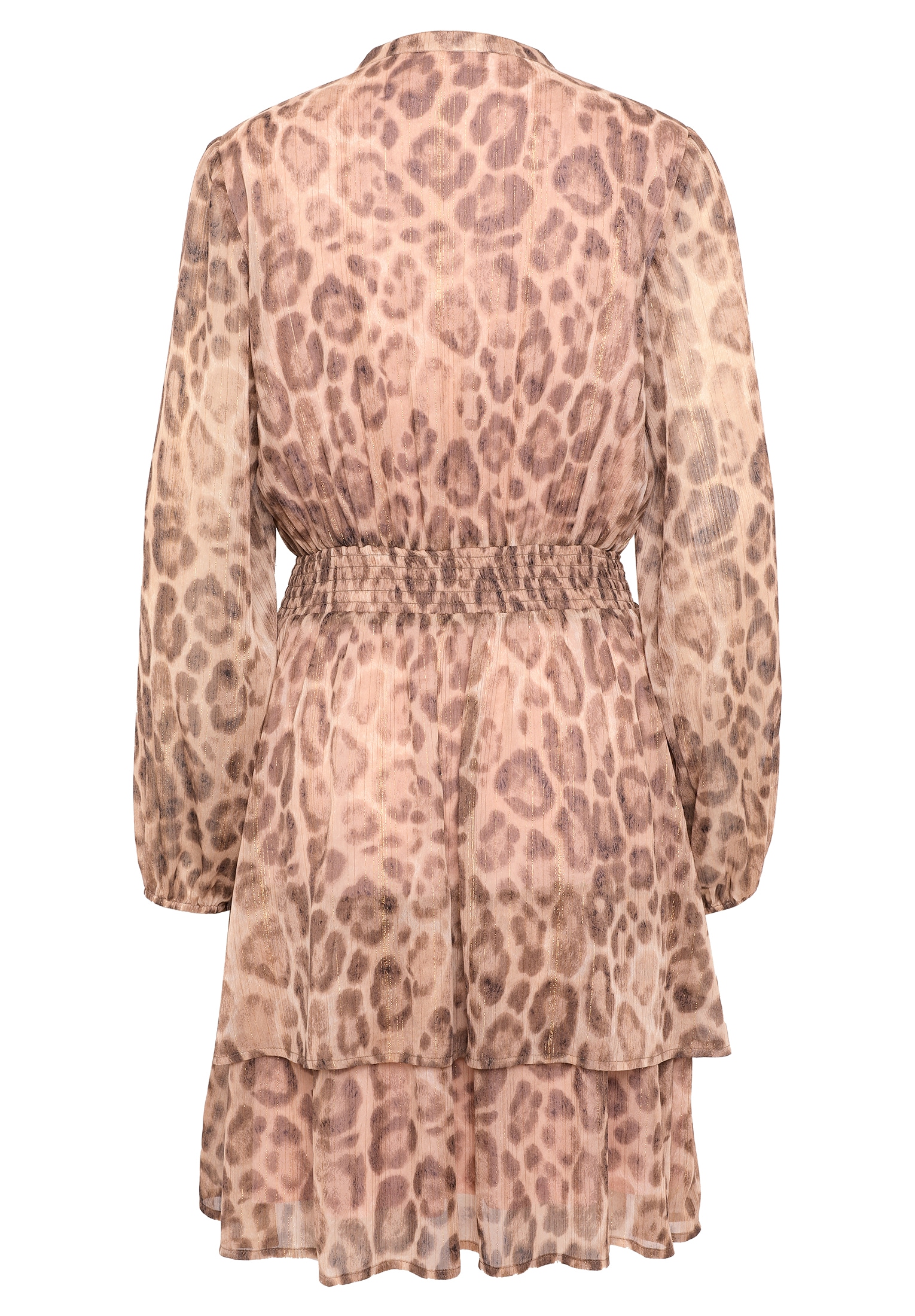 Cartoon Chiffonkleid »Cartoon Chiffonkleid mit Stufen«, Muster