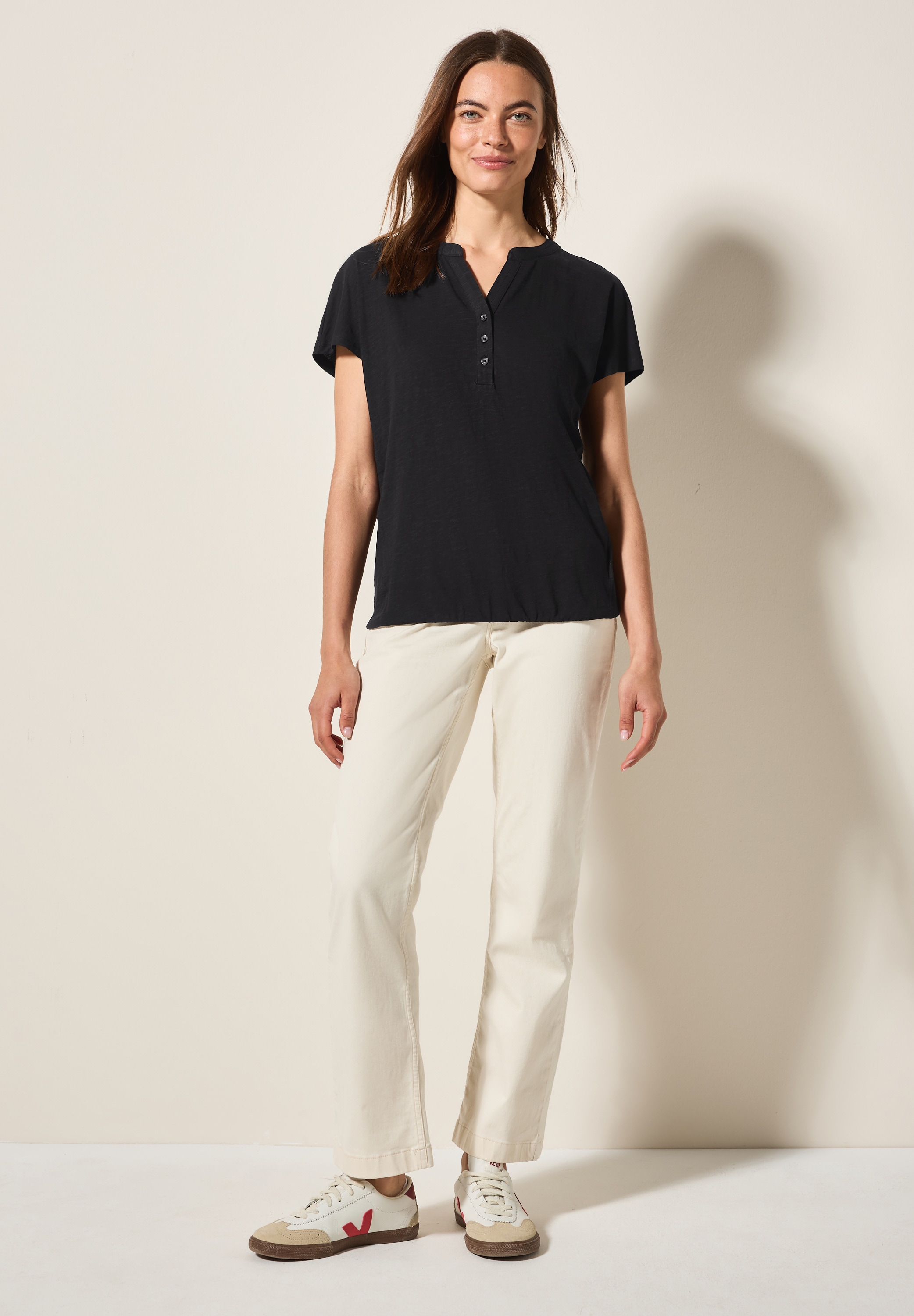 STREET ONE Tunikashirt, aus reiner Baumwolle