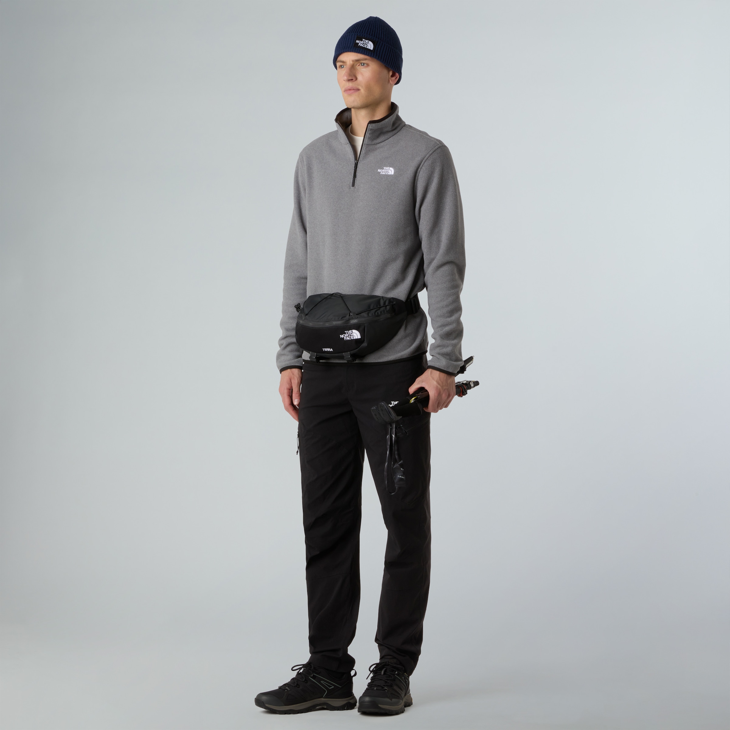 The North Face Fleecepullover »M GLACIER FLEECE 1/4 ZIP JACKET«, (1 tlg.)