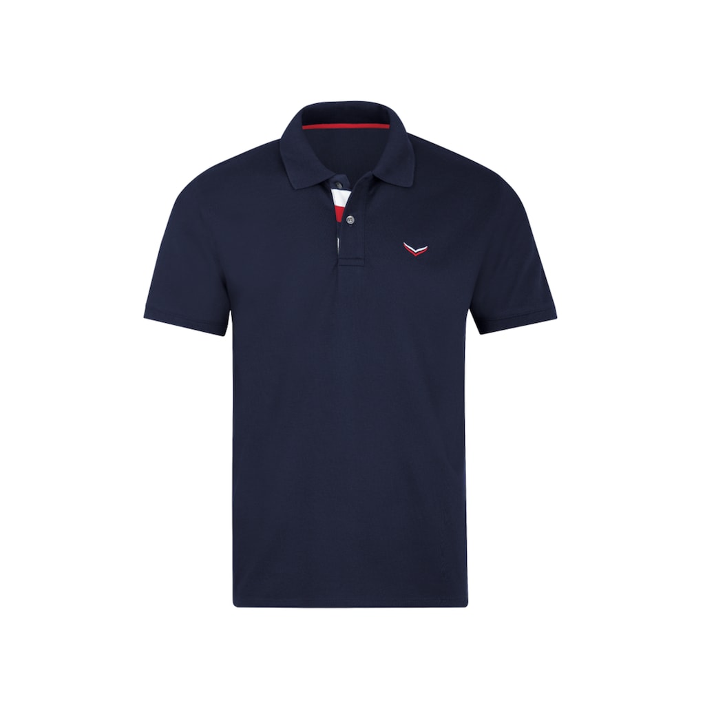 Trigema Poloshirt »TRIGEMA Poloshirt mit maritimen Details«, (1 tlg.)