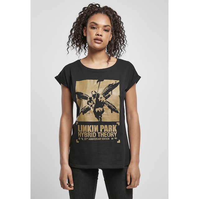Black Friday Merchcode Kurzarmshirt »Damen Ladies Linkin Park Anniversary  Motive Tee«, (1 tlg.) | BAUR