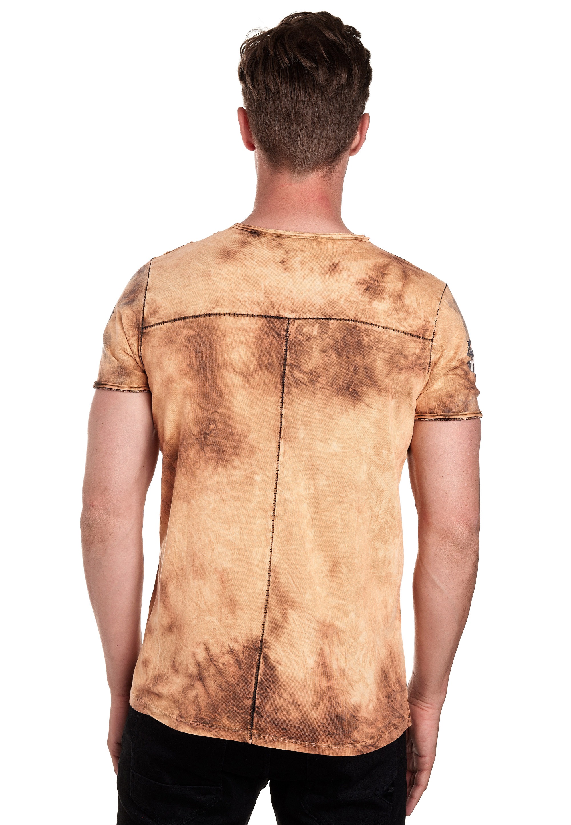 Rusty Neal T-Shirt Brown S 3