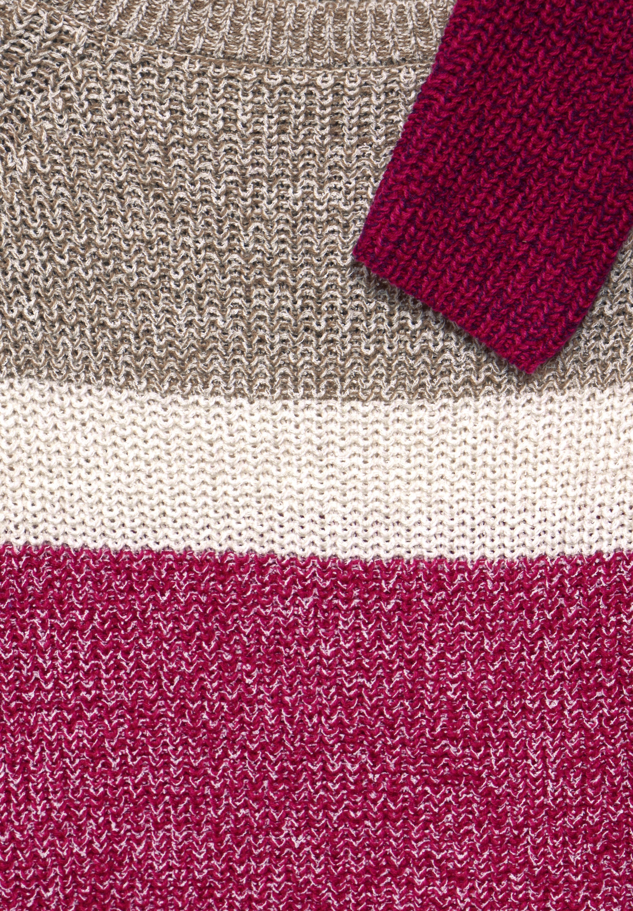 Cecil Strickpullover, mit Streifen