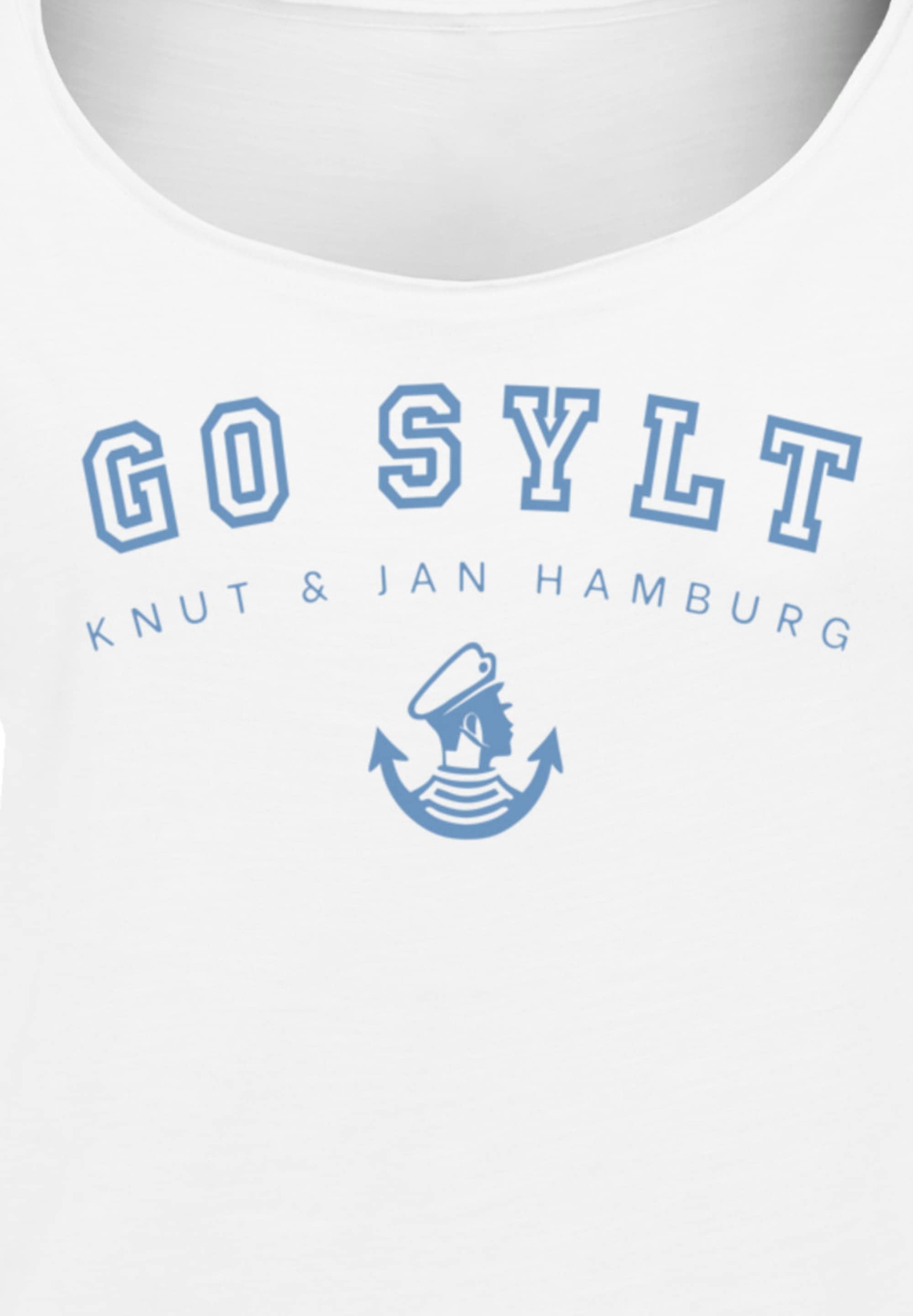 F4NT4STIC T-Shirt »PLUS SIZE Go Sylt«, Print