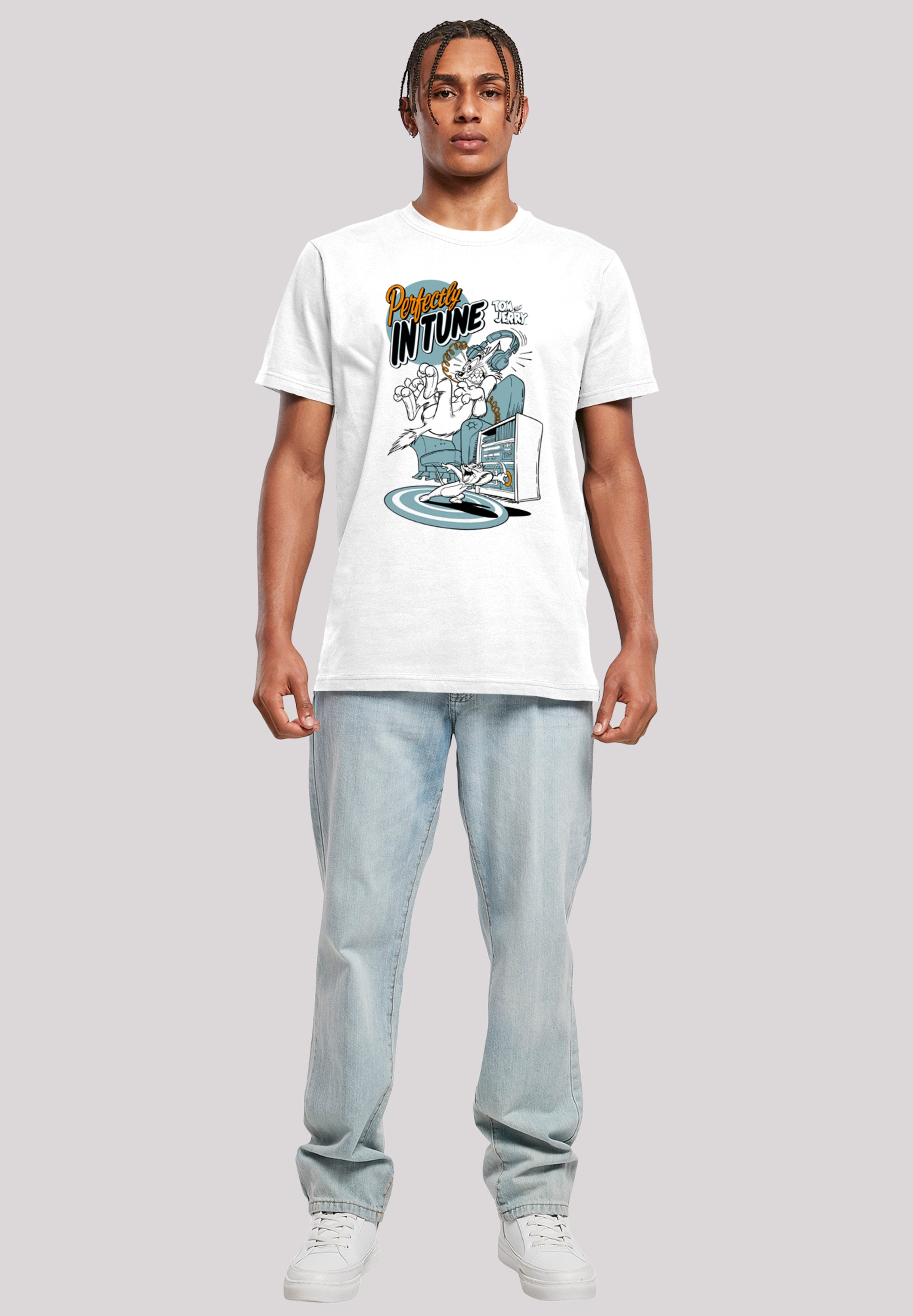 F4NT4STIC Kurzarmshirt »F4NT4STIC Herren«, (1 tlg.)