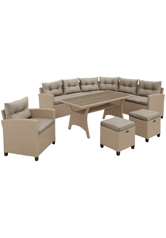 KONIFERA Gartenlounge-Set »Keros Premium« (20 t...