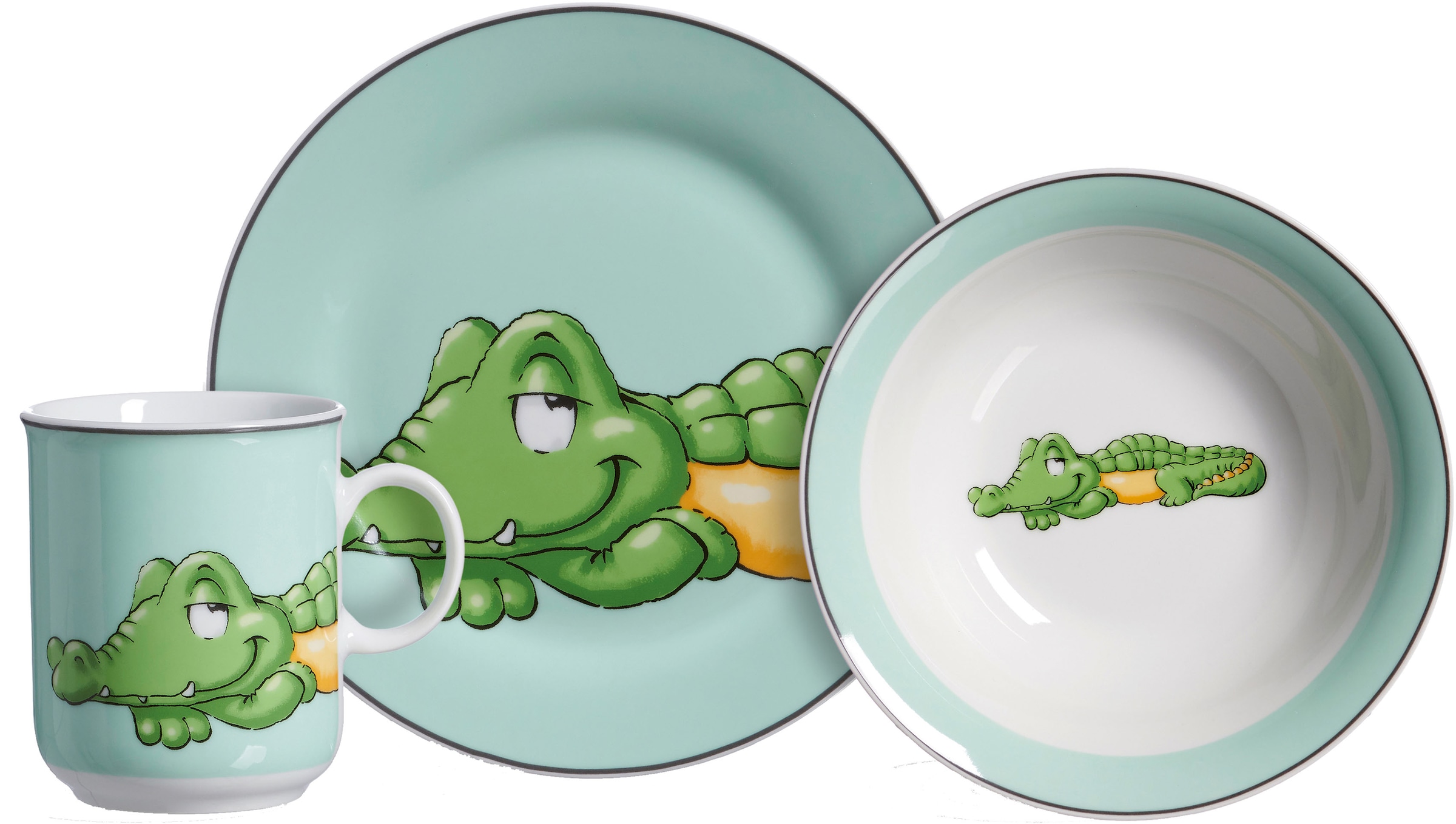 CreaTable Becher »Kaffeebecher Aloha«, (Set, 6 tlg.), Tropic-Design, Tassen  Set, 6-teilig kaufen | BAUR