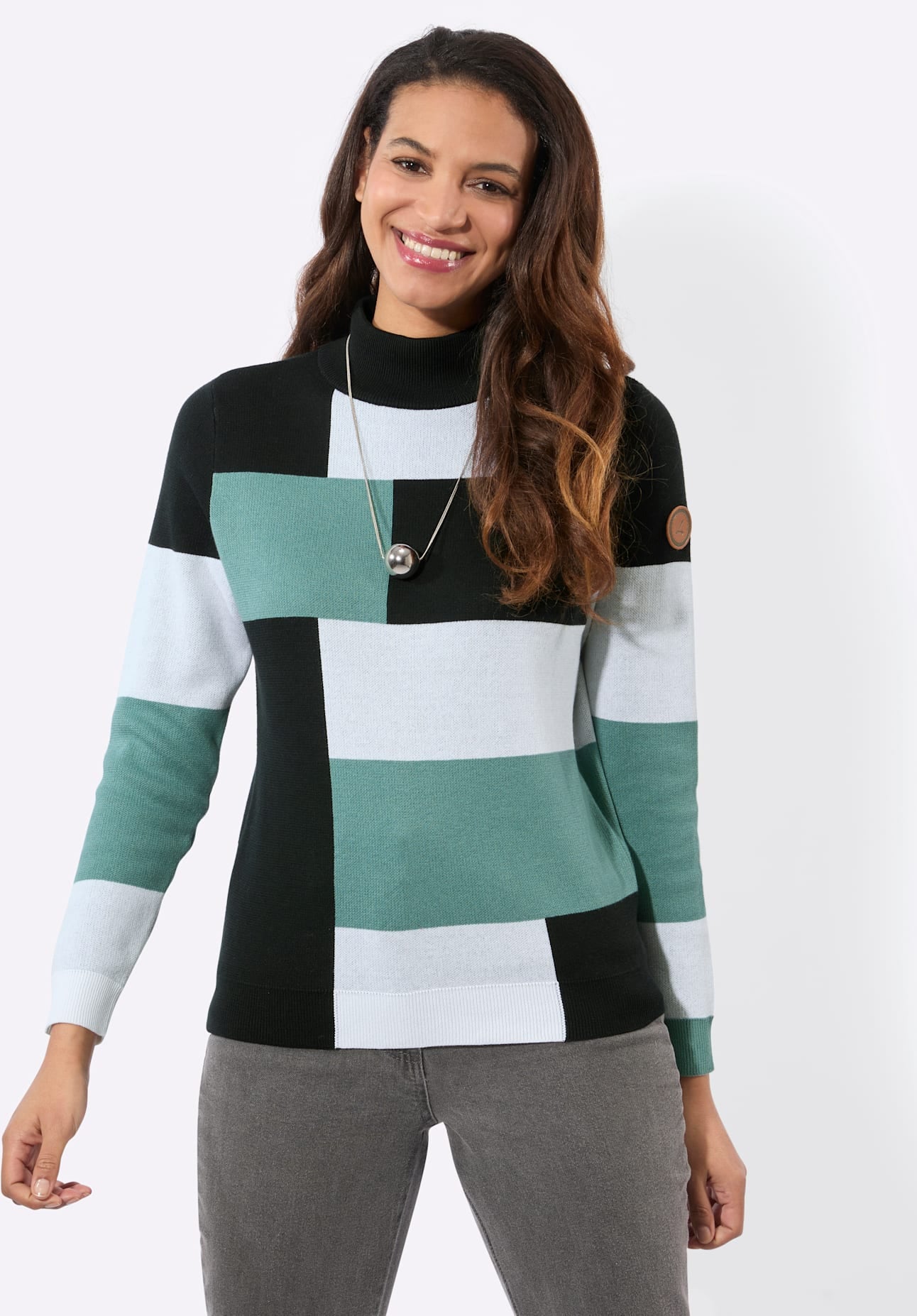 Casual Looks Strickpullover "Langarm-Pullover"