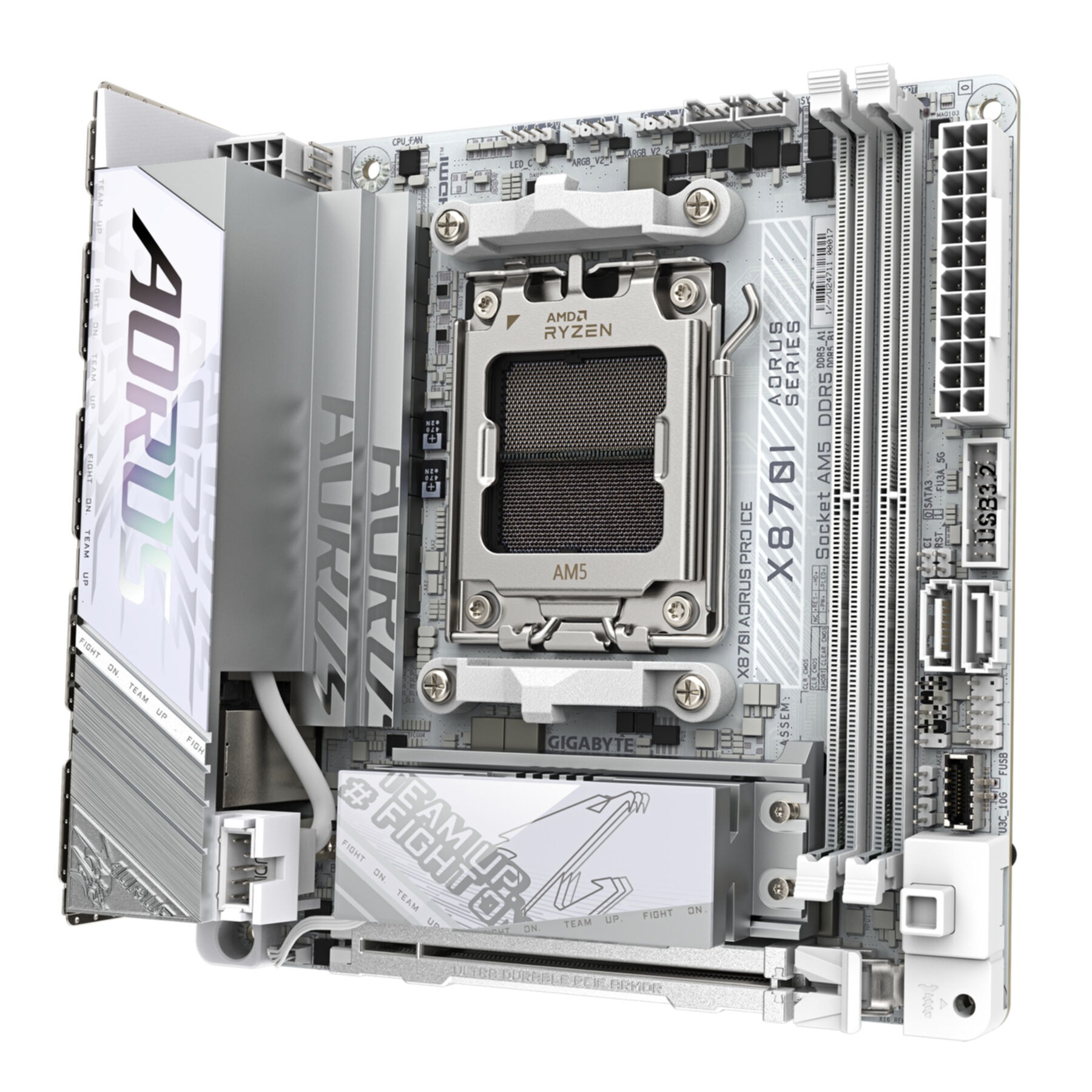 Gigabyte Mainboard »X870I AORUS PRO ICE Mainboard - Unterstützt AMD Ryzen 9000er-Serie CPU«