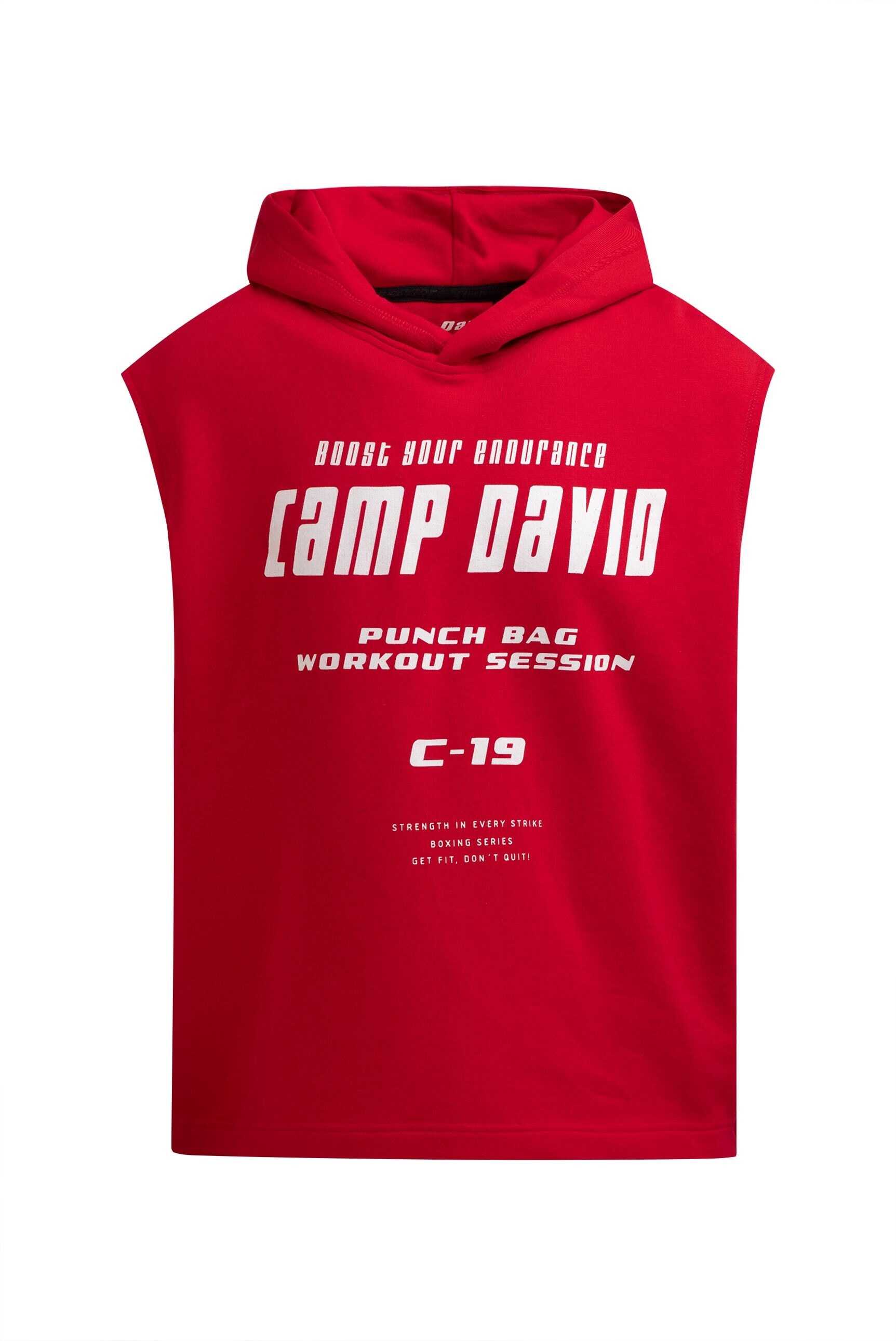 CAMP DAVID Kapuzensweatshirt , aus Baumwolle
