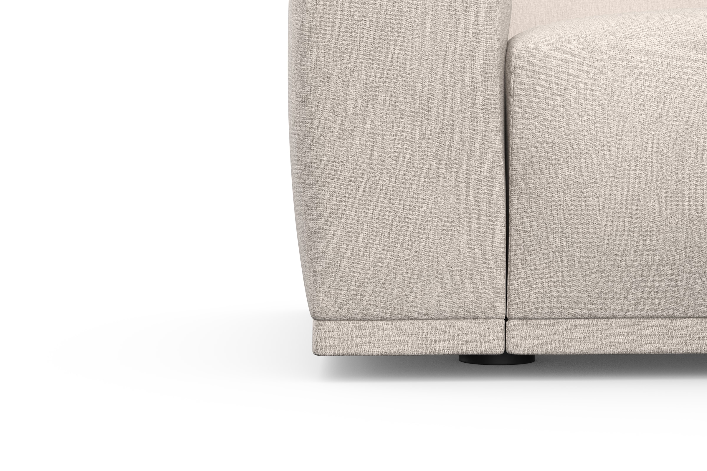 TRENDMANUFAKTUR Ecksofa »Braga, mit hochwertigem Kaltschaum, L-Form, in Cord erhältlich«, (2 St.), modernes Sofa, Couch mit hohem Sitzkomfort, 255/72/160 cm (B/H/T)