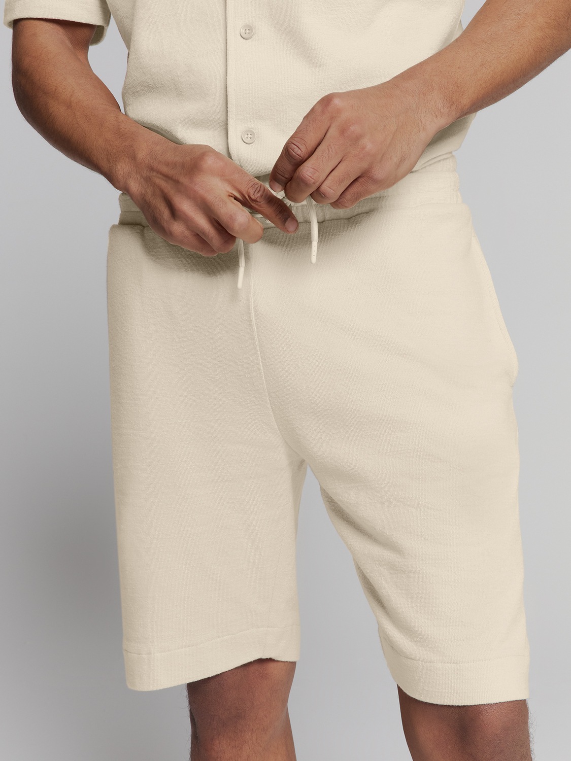 NO EXCESS Chinohose »No Excess Jersey-Shorts«