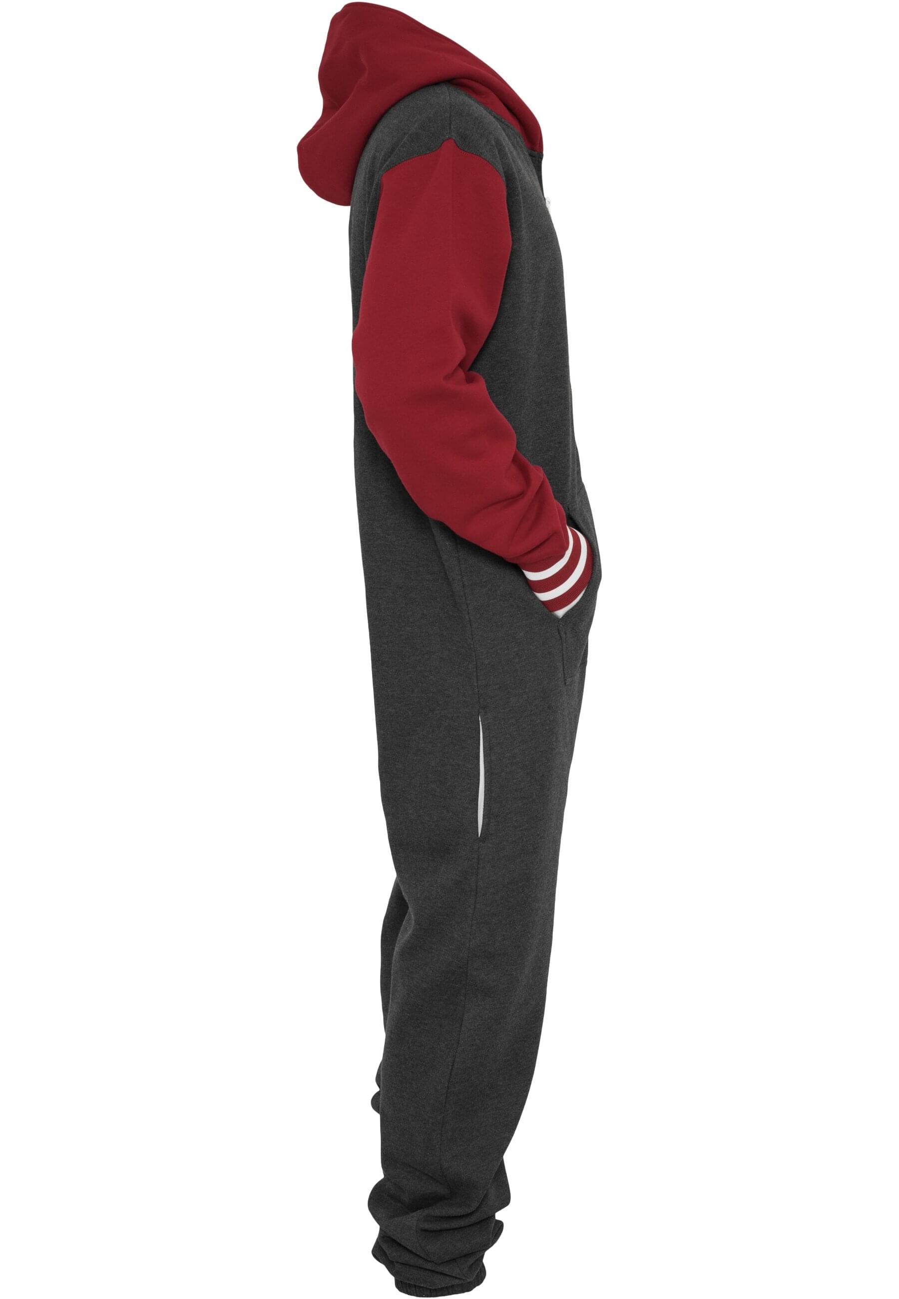 URBAN CLASSICS Jumpsuit »Urban Classics Herren College Sweat Jumpsuit«, (1 tlg.)