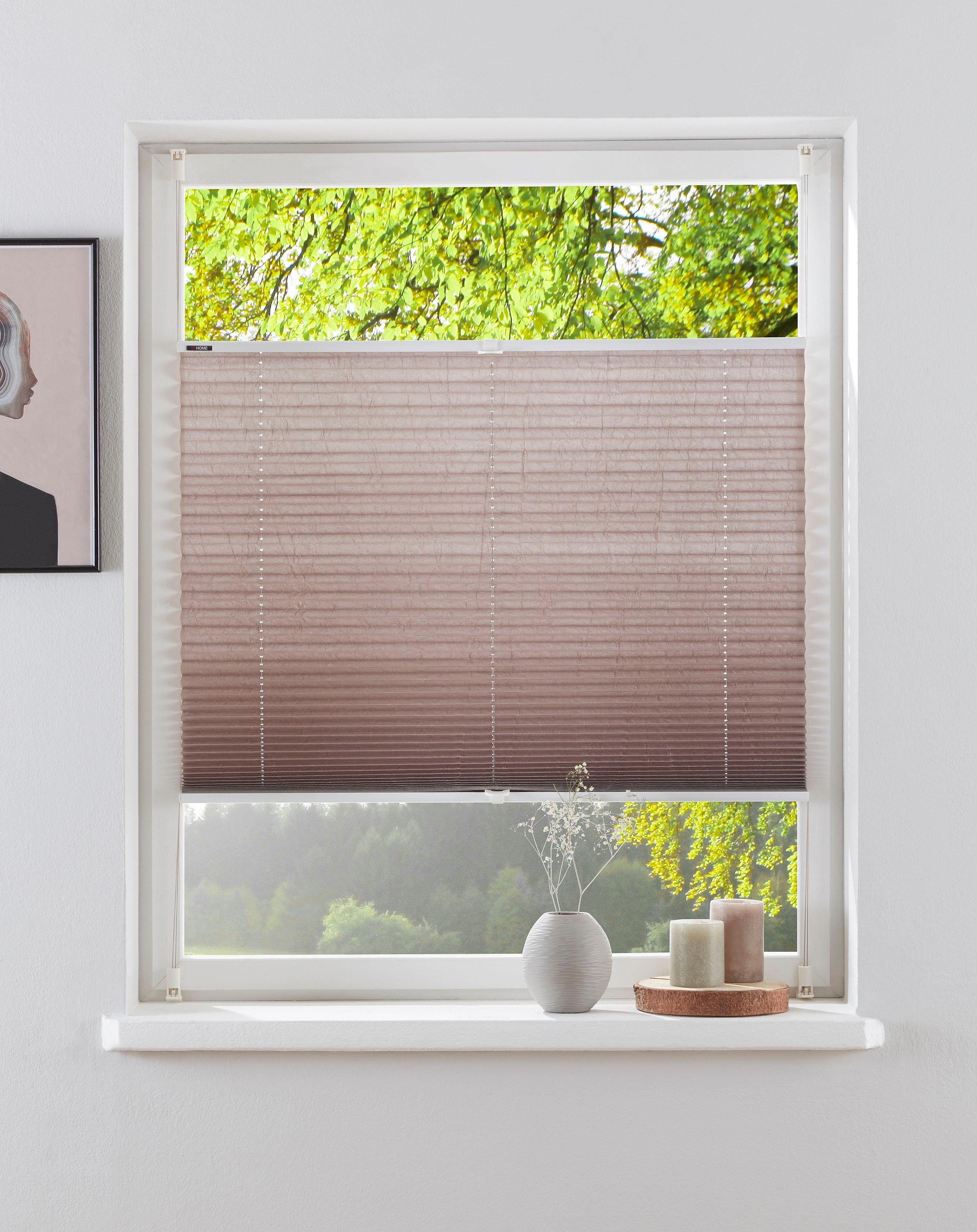 OTTO home Plissee "DAHRA - in Crush-Optik" Lichtschutz ohne Bohren verspann günstig online kaufen