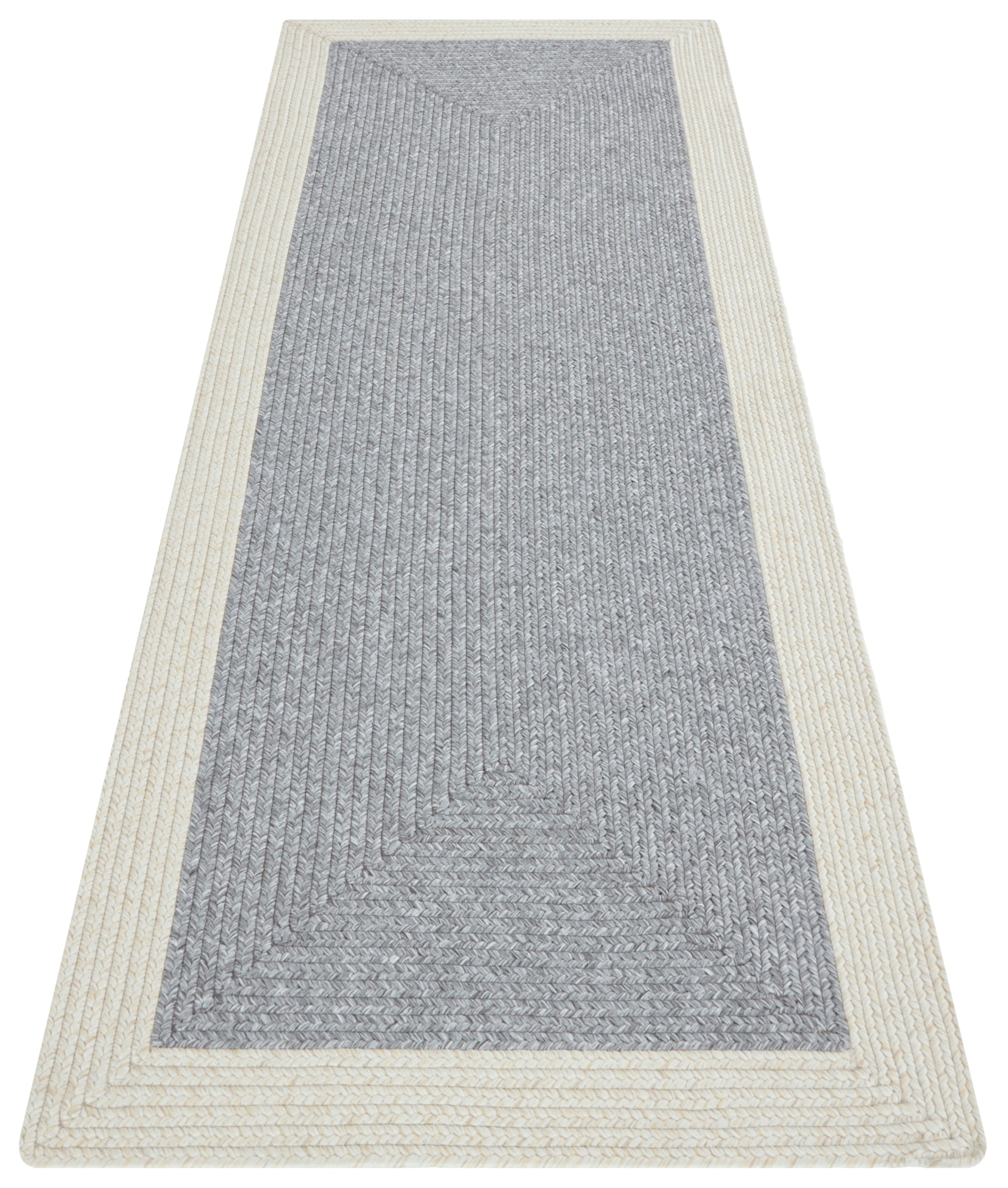 NORTHRUGS Teppich »Trenzado«, rechteckig, 10 mm Höhe, In- & Outdoor, Handmade-Look, Läufer, Wetterfest, Balkon, Wohnzimmer