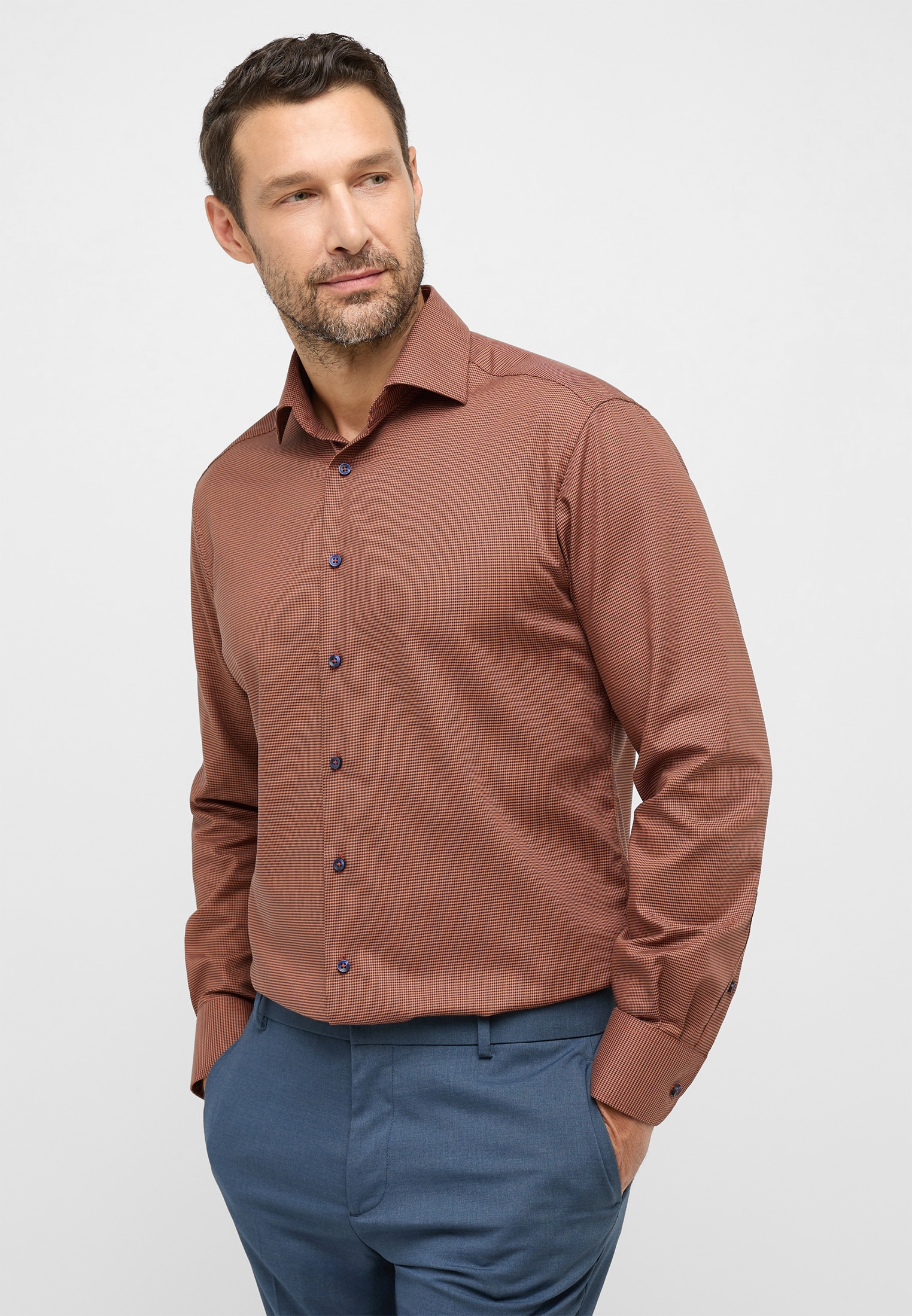 Eterna Langarmhemd "MODERN FIT" günstig online kaufen