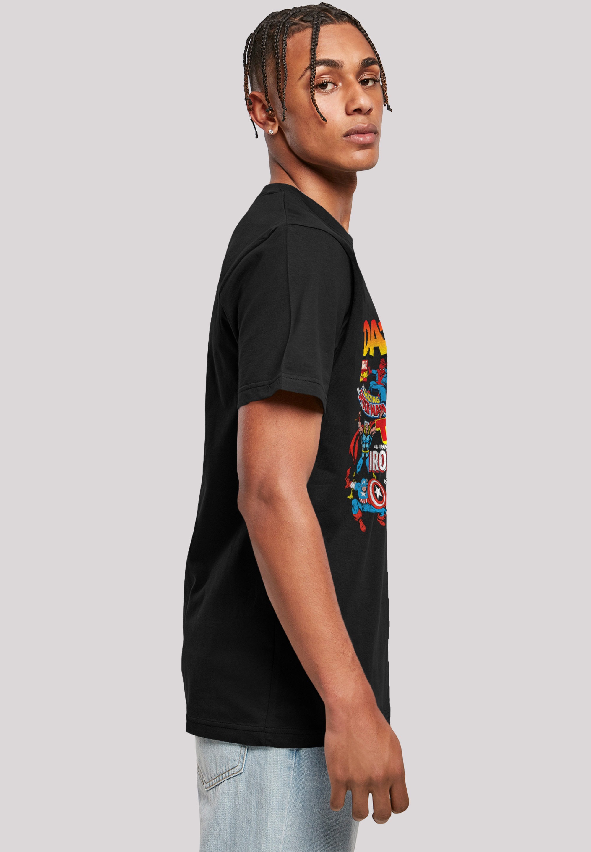 F4NT4STIC Kurzarmshirt »F4NT4STIC Herren«, (1 tlg.)
