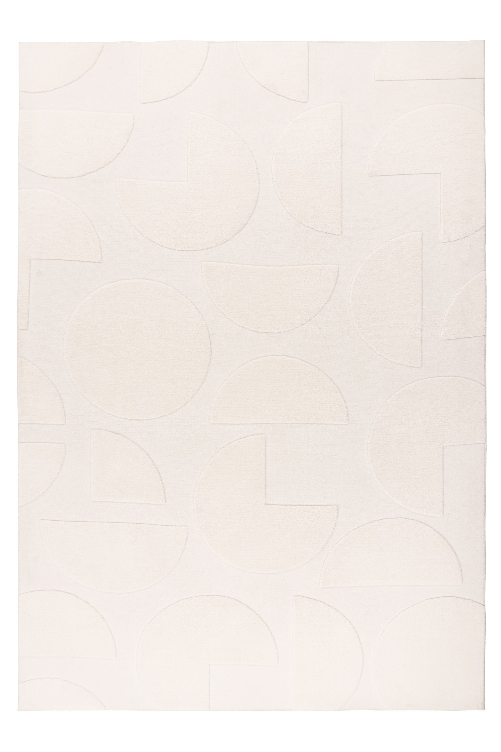 Kayoom "Niburi 425" rechteckig 10 mm Höhe weicher Kurzflor, modern gemustert, Wohnzimmer