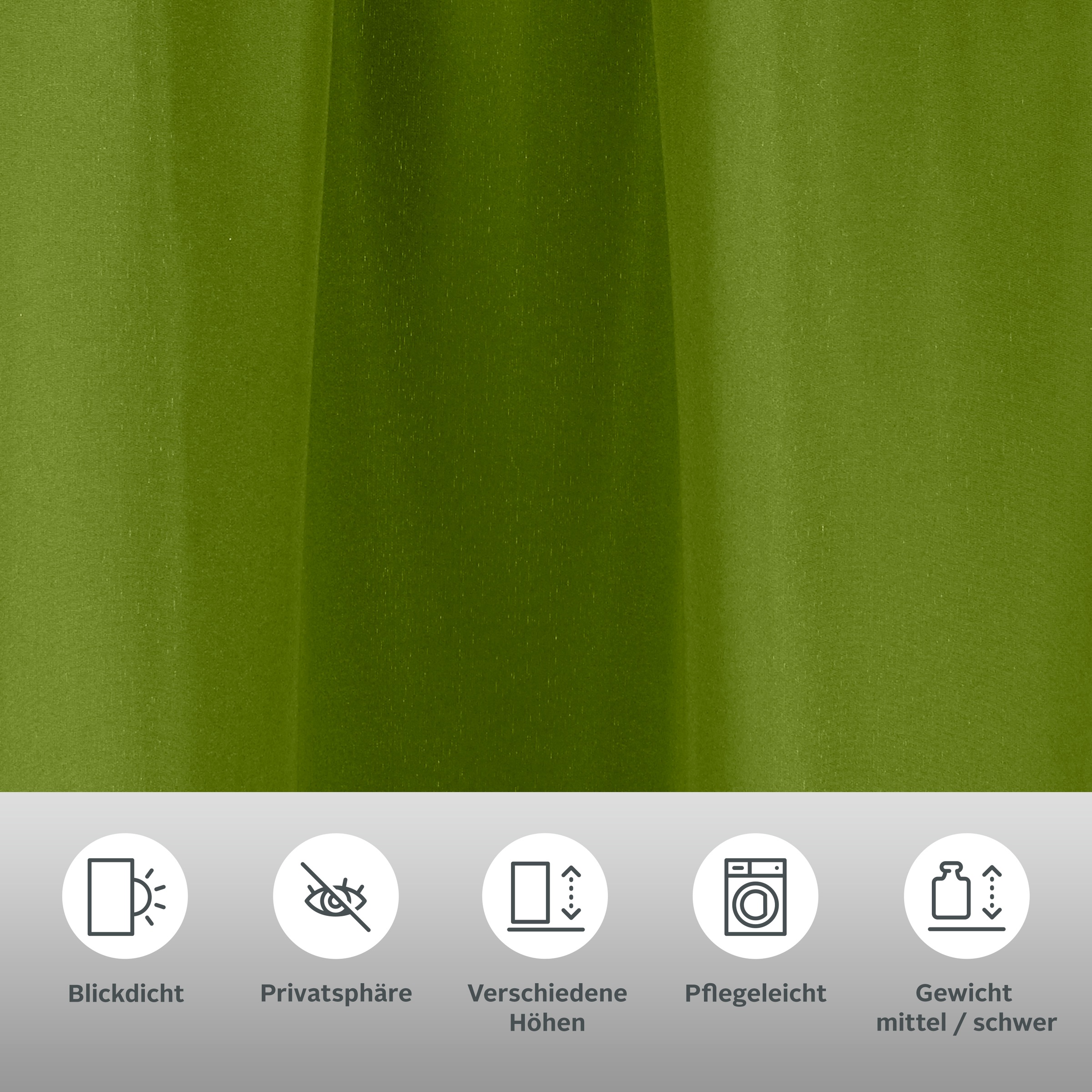 Thumbnail - OTTO home Vorhang "Raja, Gardinen mit Kräuselband, Vorhänge Wohnzimmer" Kräuselband 2 Stk. tlg. 2er-Set, Bestseller, ein...