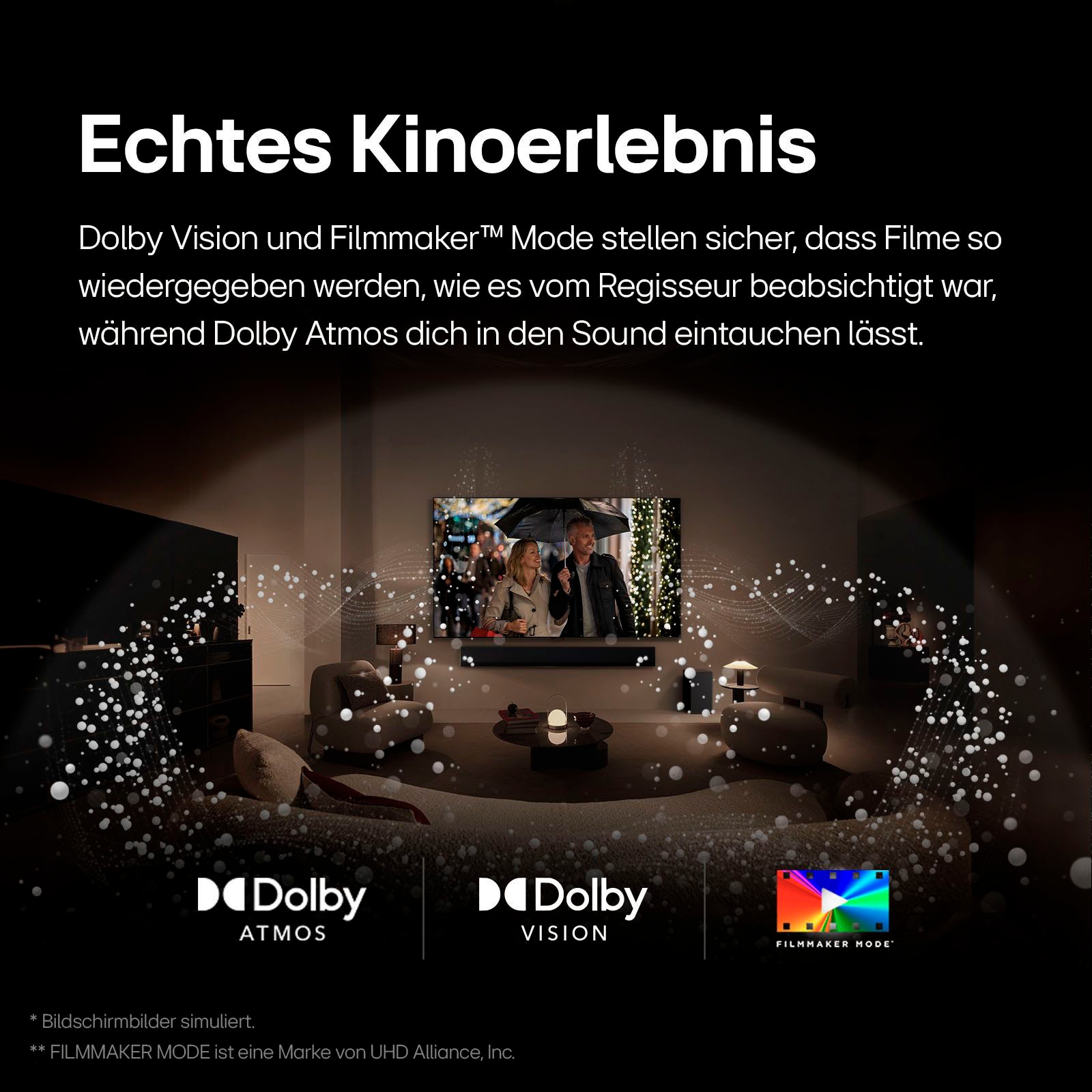 LG OLED-Fernseher »OLED42C47LA«, 4K Ultra HD, Smart-TV