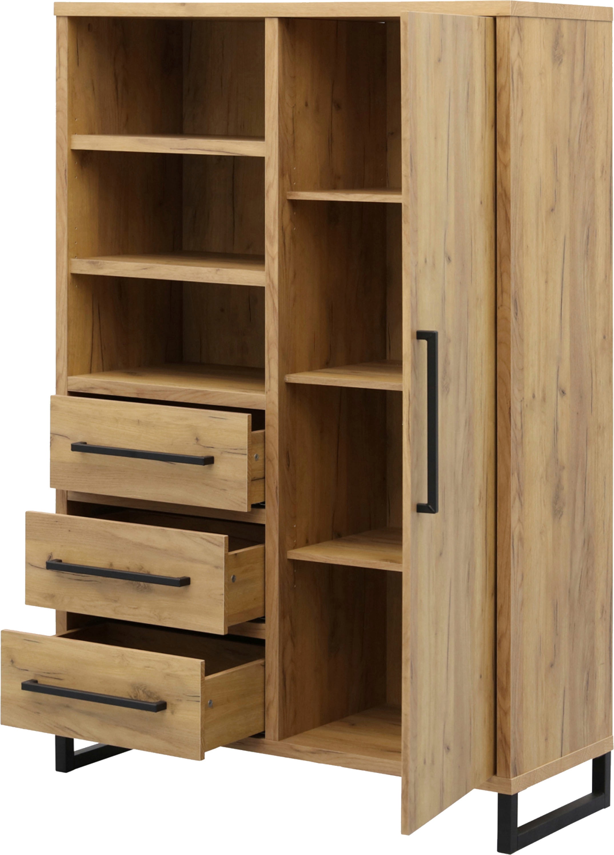 OMG Design Barschrank »Ronda«, mit Soft-Close, mit Metallgestell