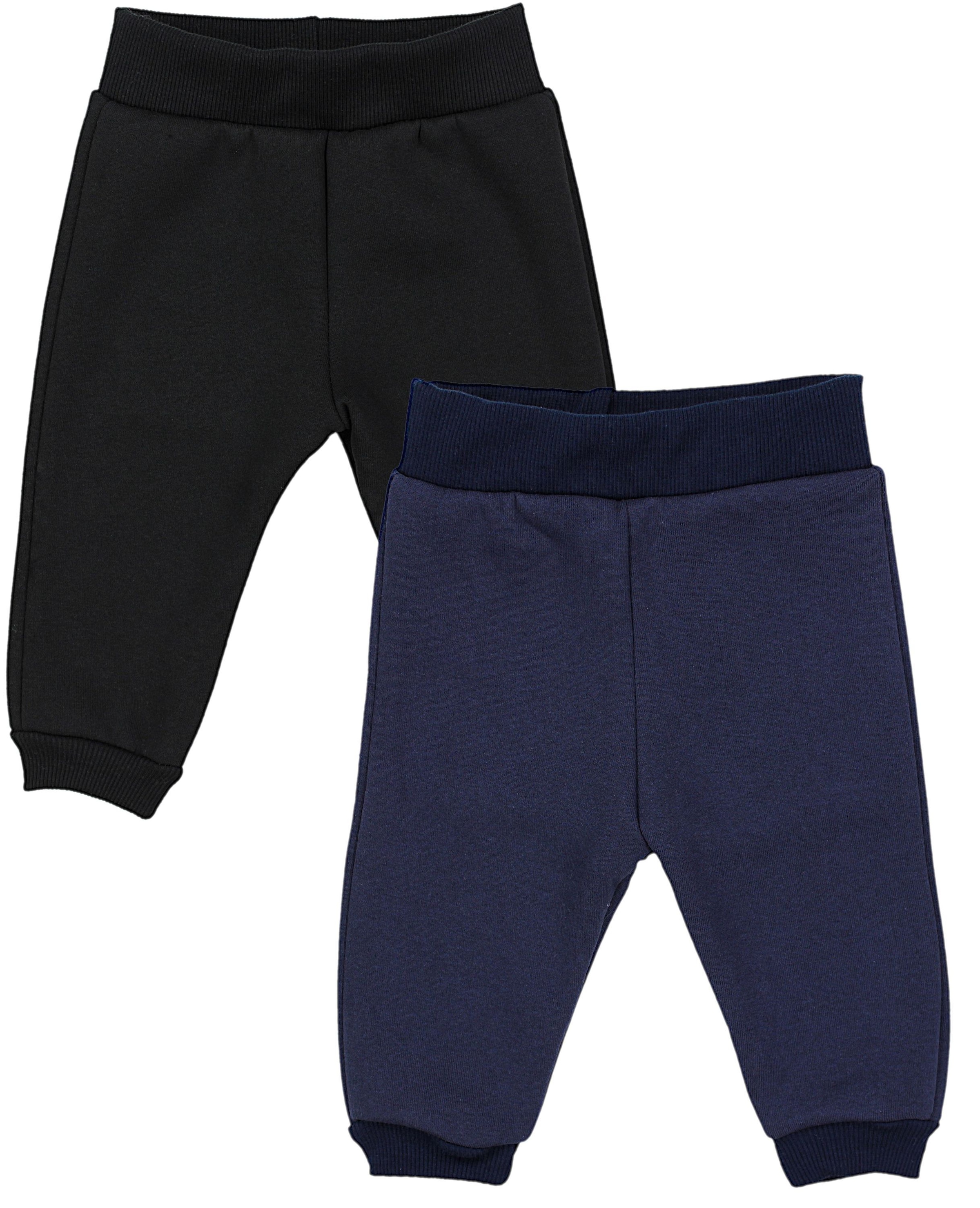 TupTam Pumphose "Hose Baby Jungen Hosen Fleece Angeraut Winter 2er Pack"