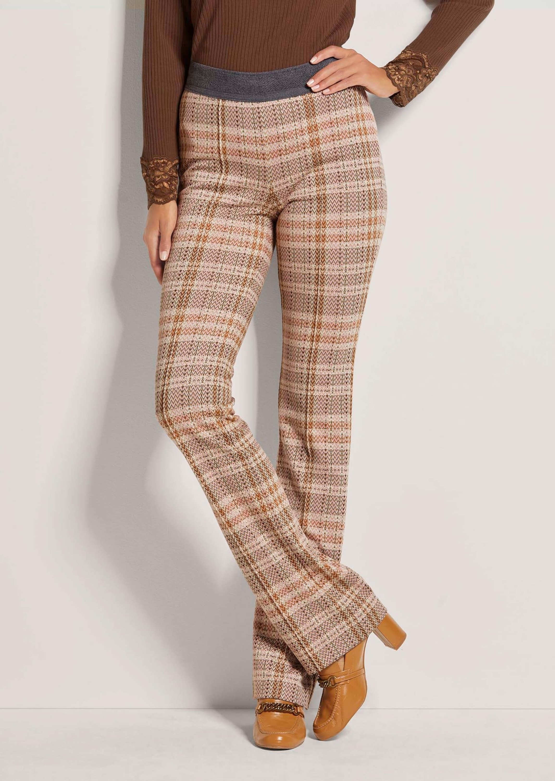 MADELEINE Stoffhose »Hose Schlupfhose in ausgestellter Form«