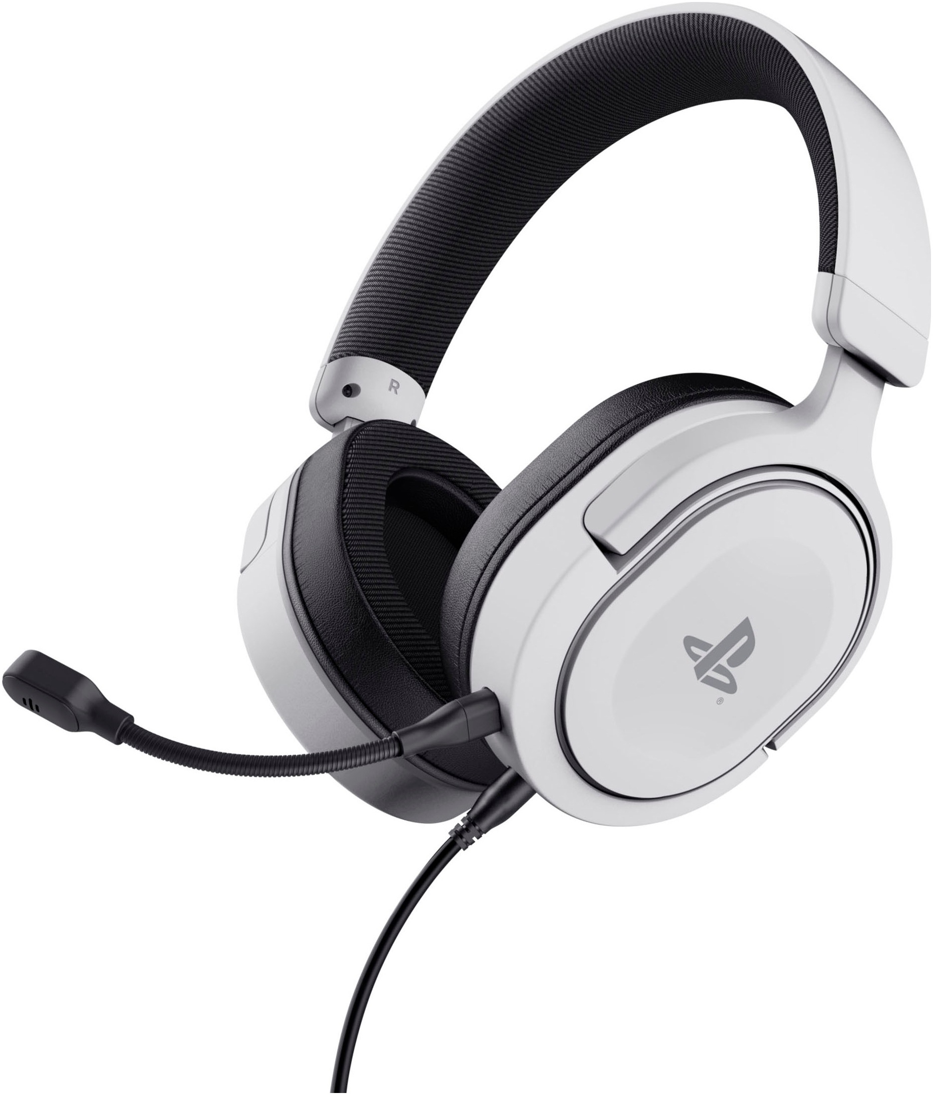 TRUST Gaming-Headset "GXT498 FORTA HEADSET PS5", B:16,5cm H:20,5cm T:8,3cm, weiß, Kopfhörer