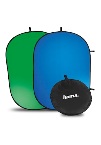 Hama Fotohintergrund »Mobiler Greenscreen u. Bluescreen Baumwolle 150x200 cm« kaufen