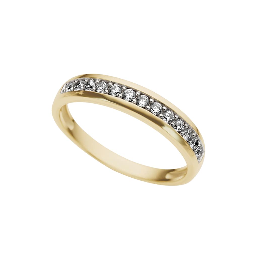 Firetti Memoirering »Schmuck Geschenk Gold 333 Damenring Verlobungsring Goldring Memoire«