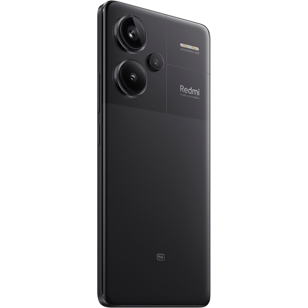 Xiaomi Smartphone »Redmi Note 13 Pro Plus 5G 512Gb«, Midnight Black, 16,94 cm/6,67 Zoll, 512 GB Speicherplatz, 200 MP Kamera