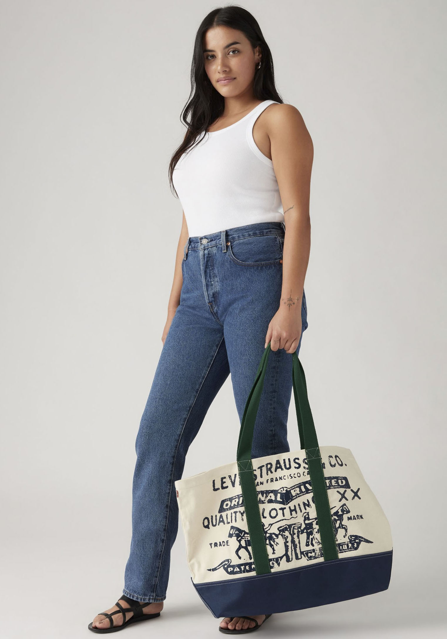Thumbnail - Levis Henkeltasche "WOMENS TWO HORSE TOTE-ALL XL"