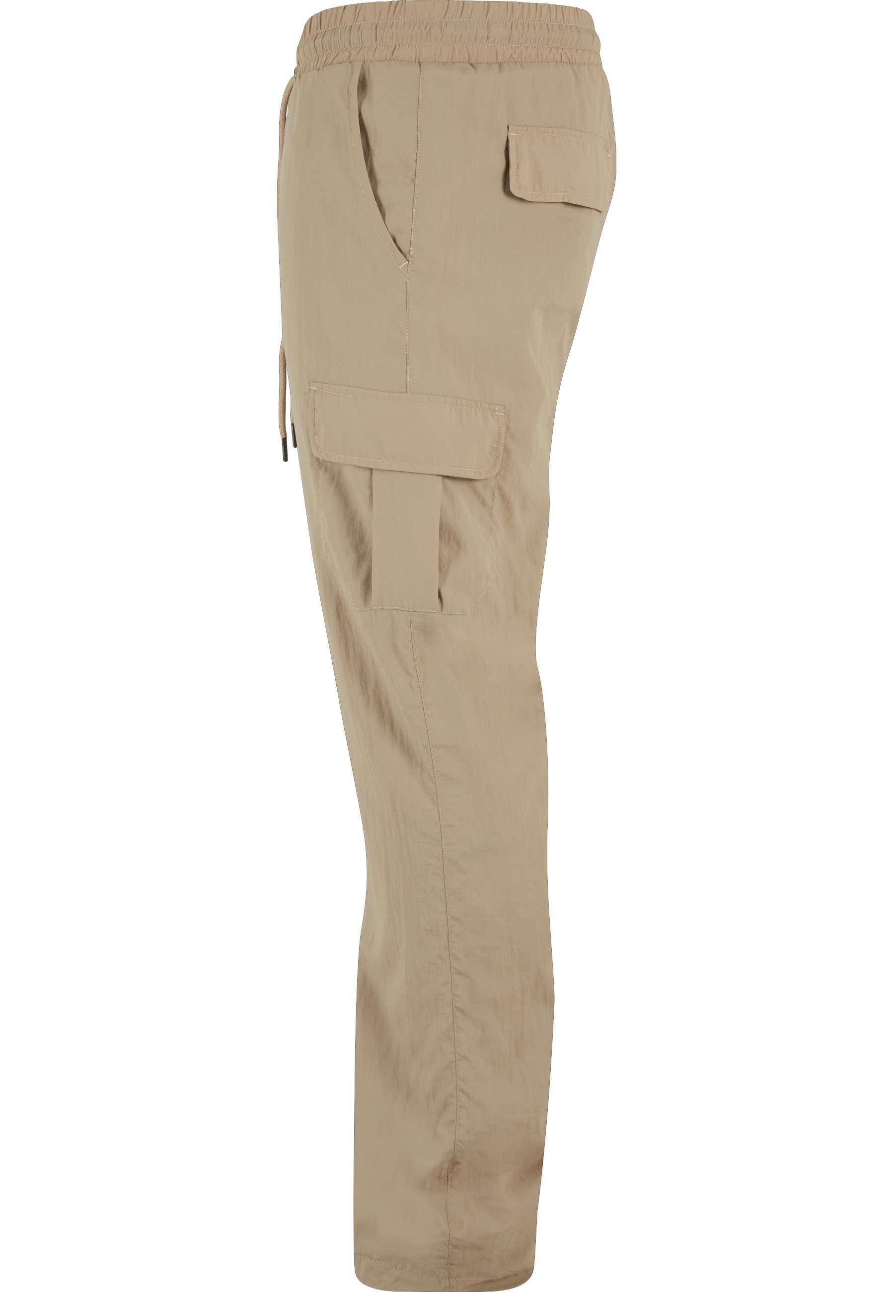 URBAN CLASSICS Cargohose »Urban Classics Herren Straight Leg Nylon Cargo Pants«
